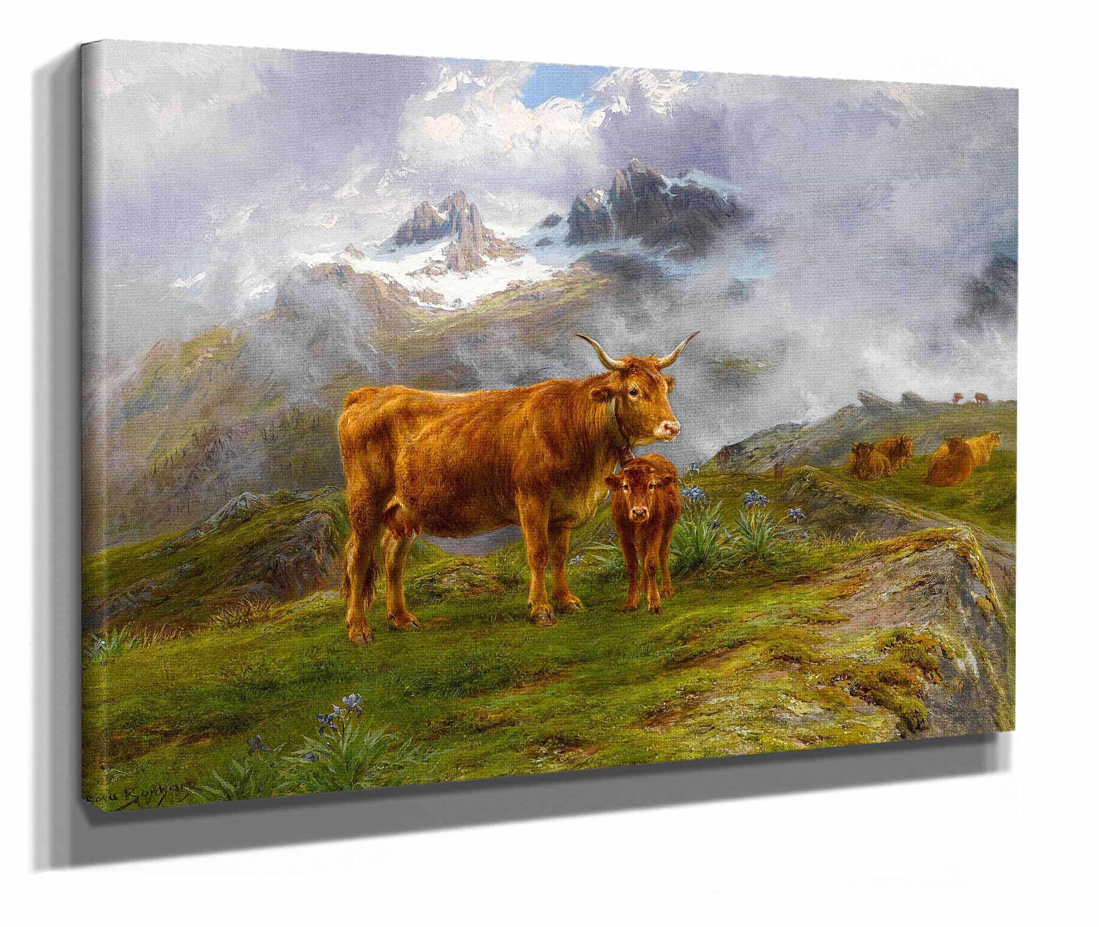Highland Cattle by Rosa Bonheur - Image 2