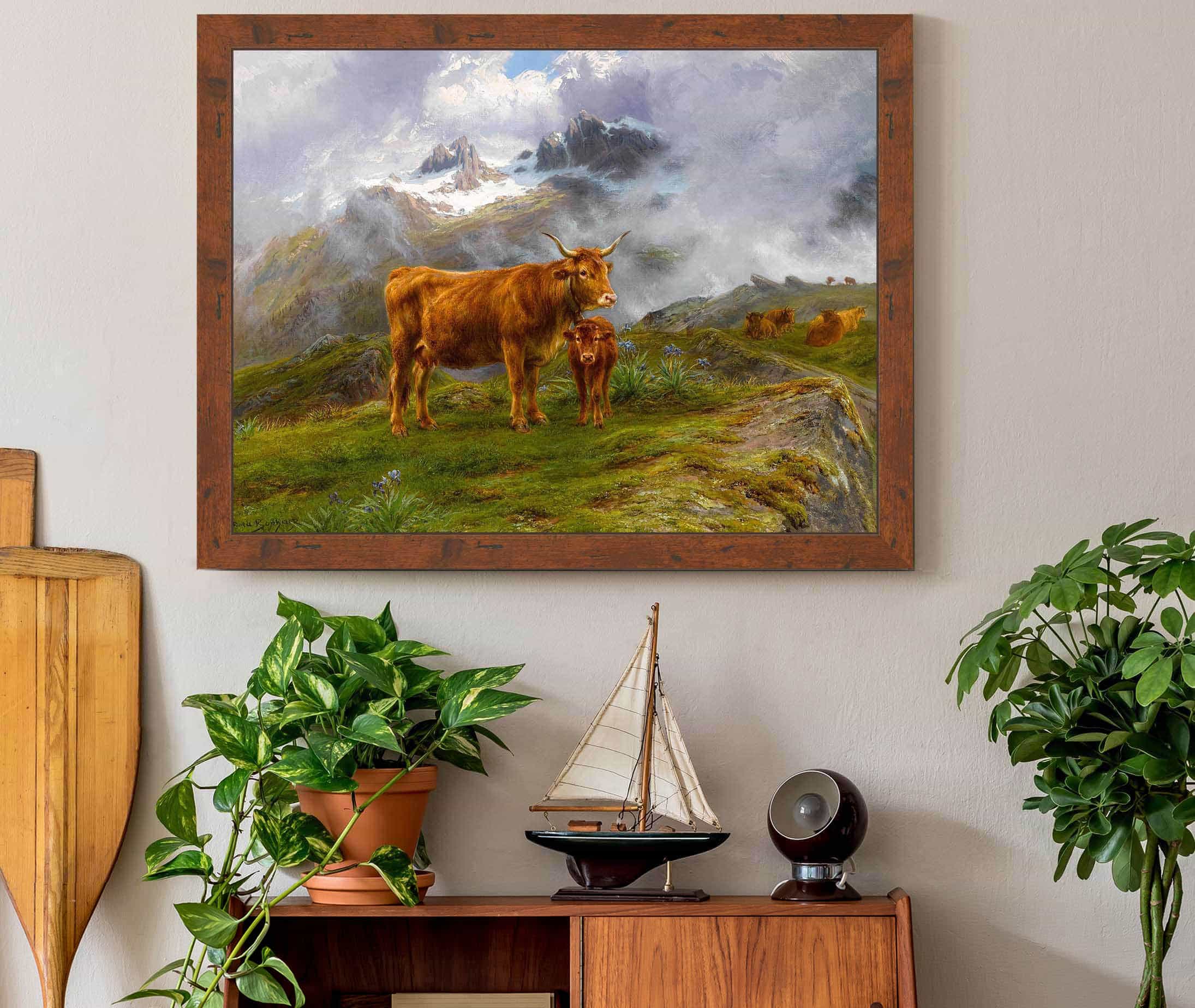 Highland Cattle by Rosa Bonheur - Image 3