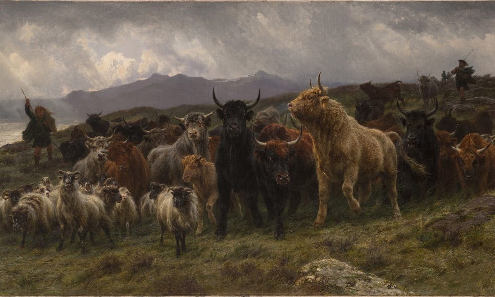 Highland Raid By Rosa Bonheur - Image 7