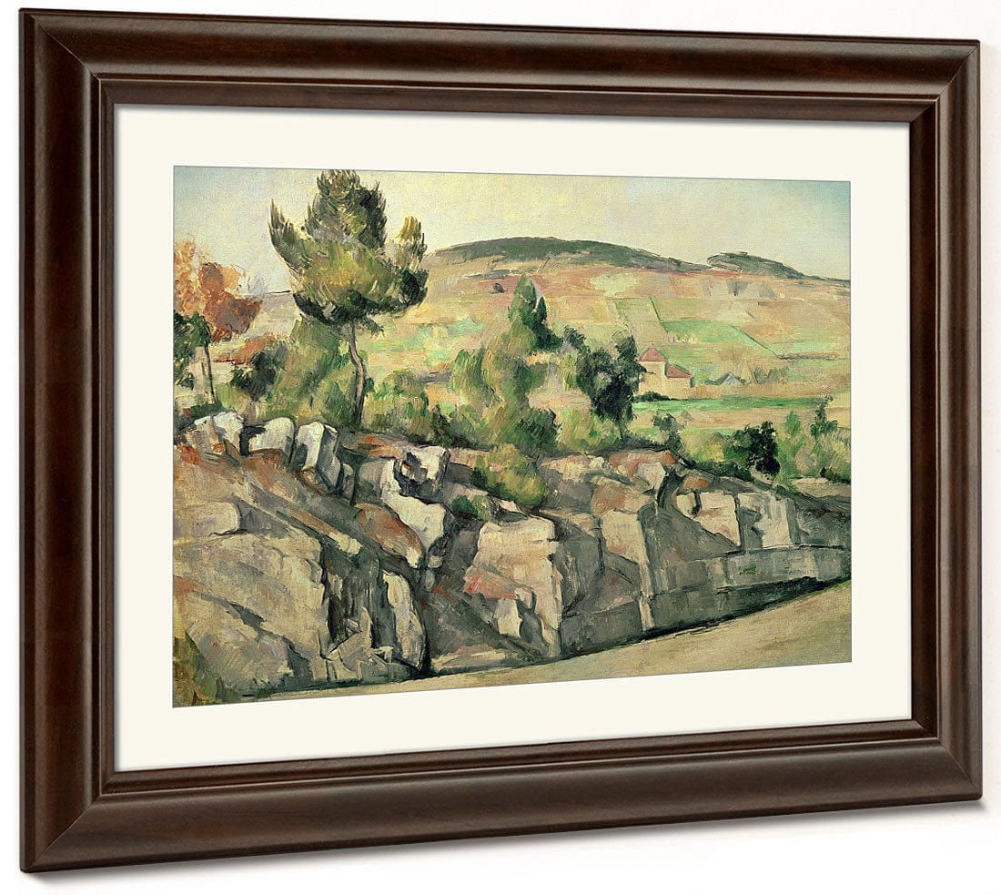 Hillside In Provence By Paul Cezanne - Image 5