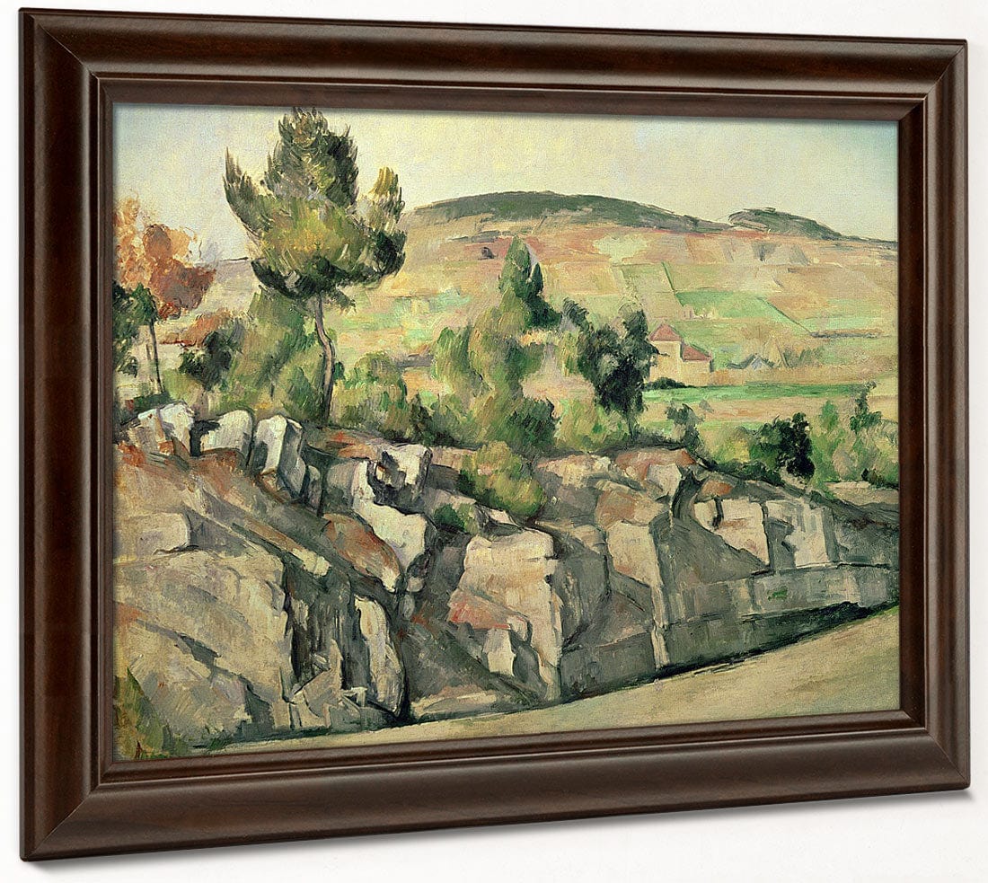 Hillside In Provence By Paul Cezanne - Image 6