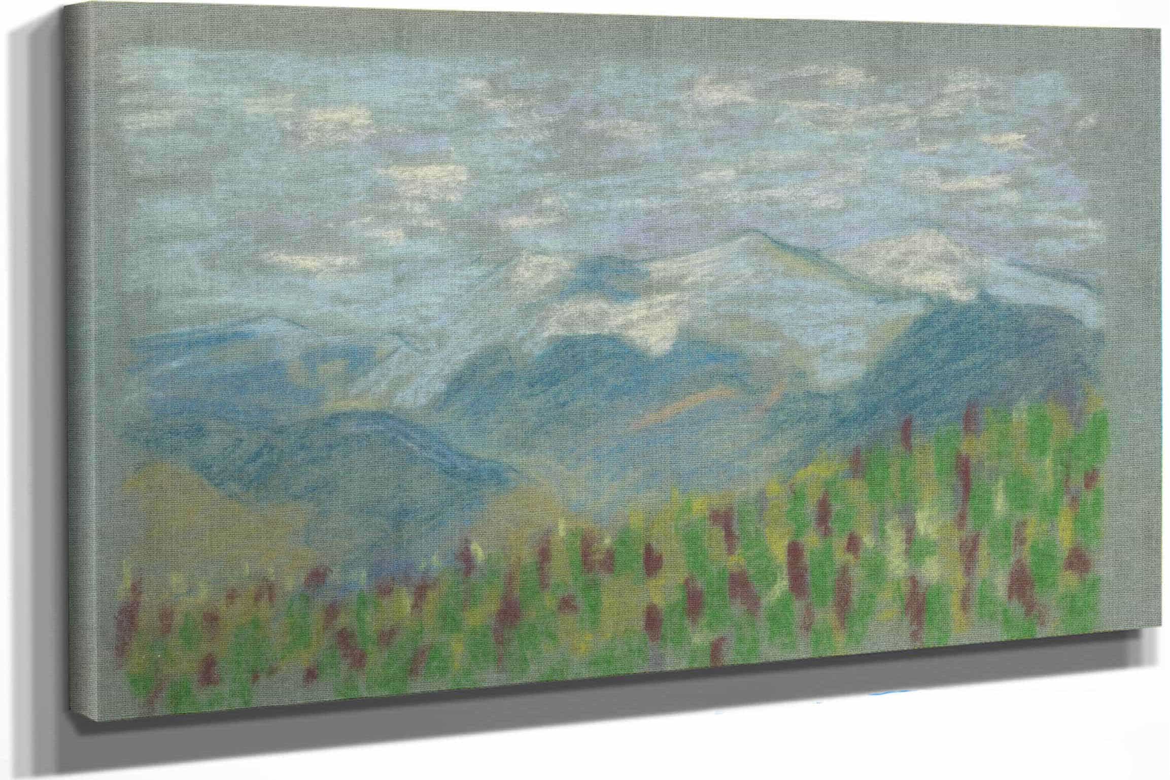 Hilly Landscape   by Arnold Peter Weisz Kubincan