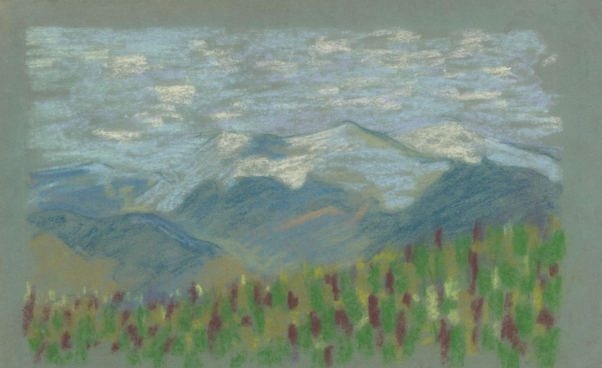 Hilly Landscape   by Arnold Peter Weisz Kubincan - Image 2