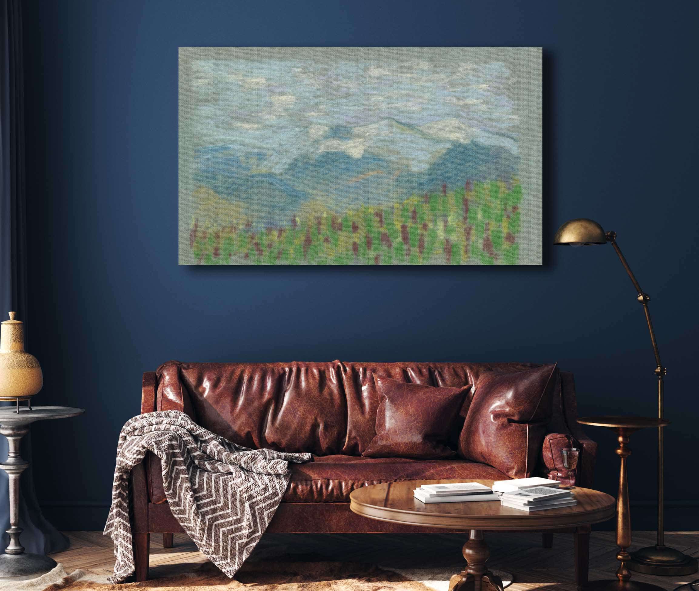 Hilly Landscape   by Arnold Peter Weisz Kubincan - Image 4