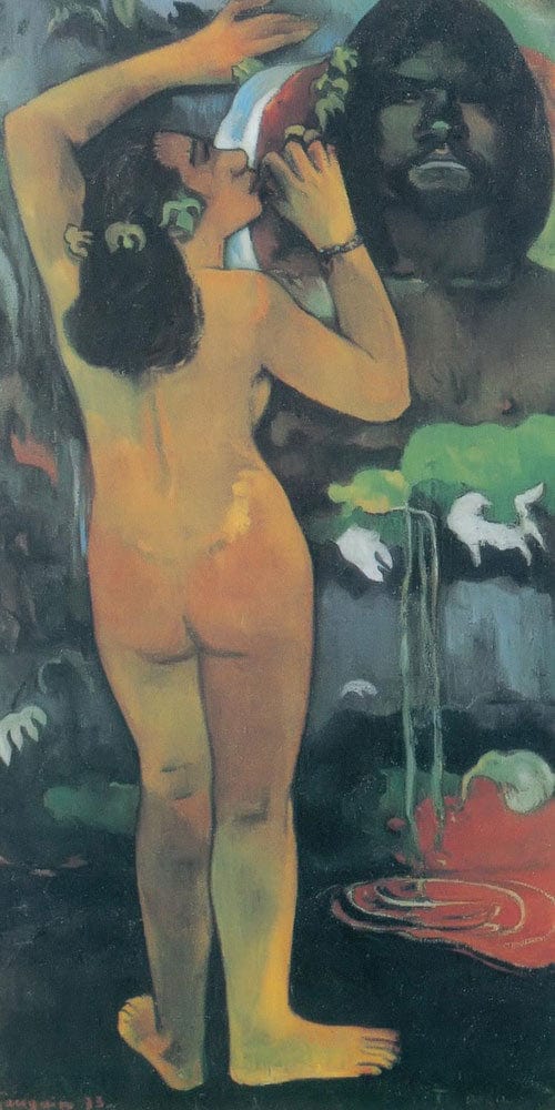Hina Tefatou ( The Moon And The Earth) By Paul Gauguin - Image 2