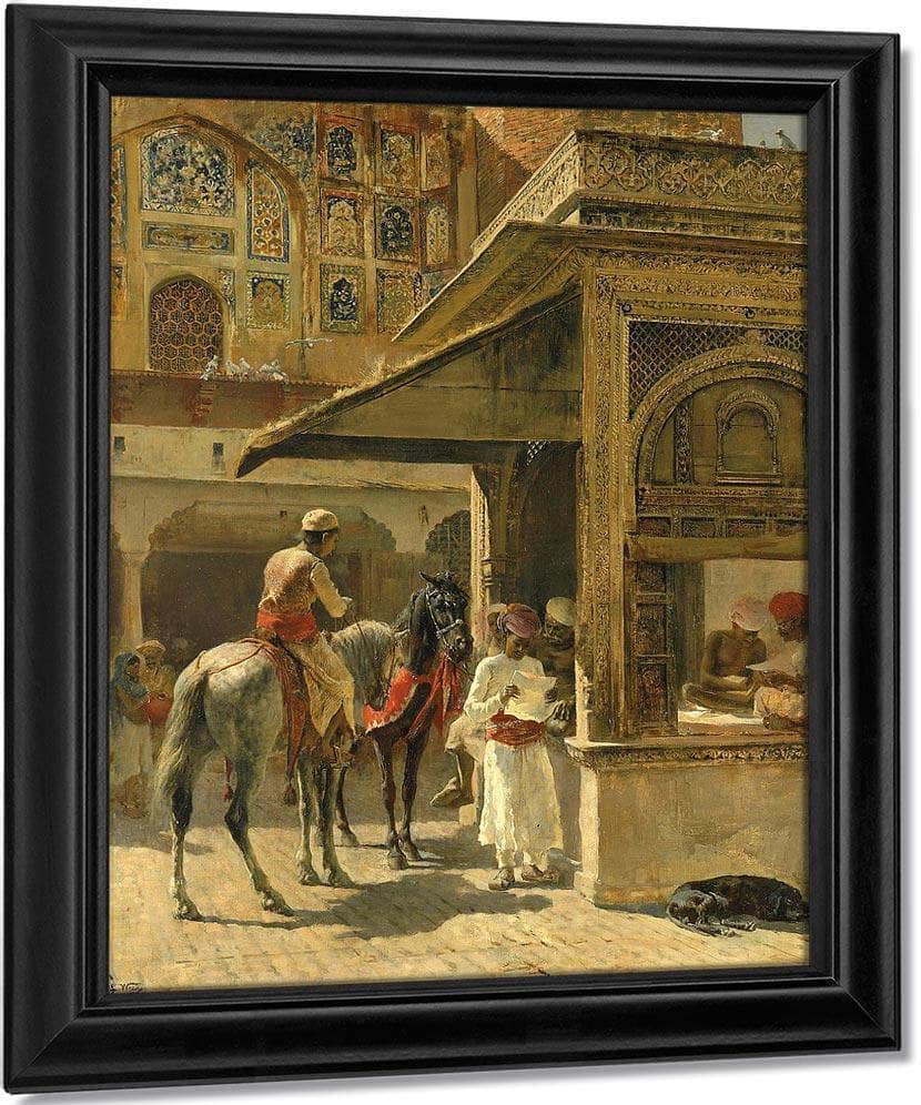 Hindu Merchants By Edwin Lord Weeks - Image 7