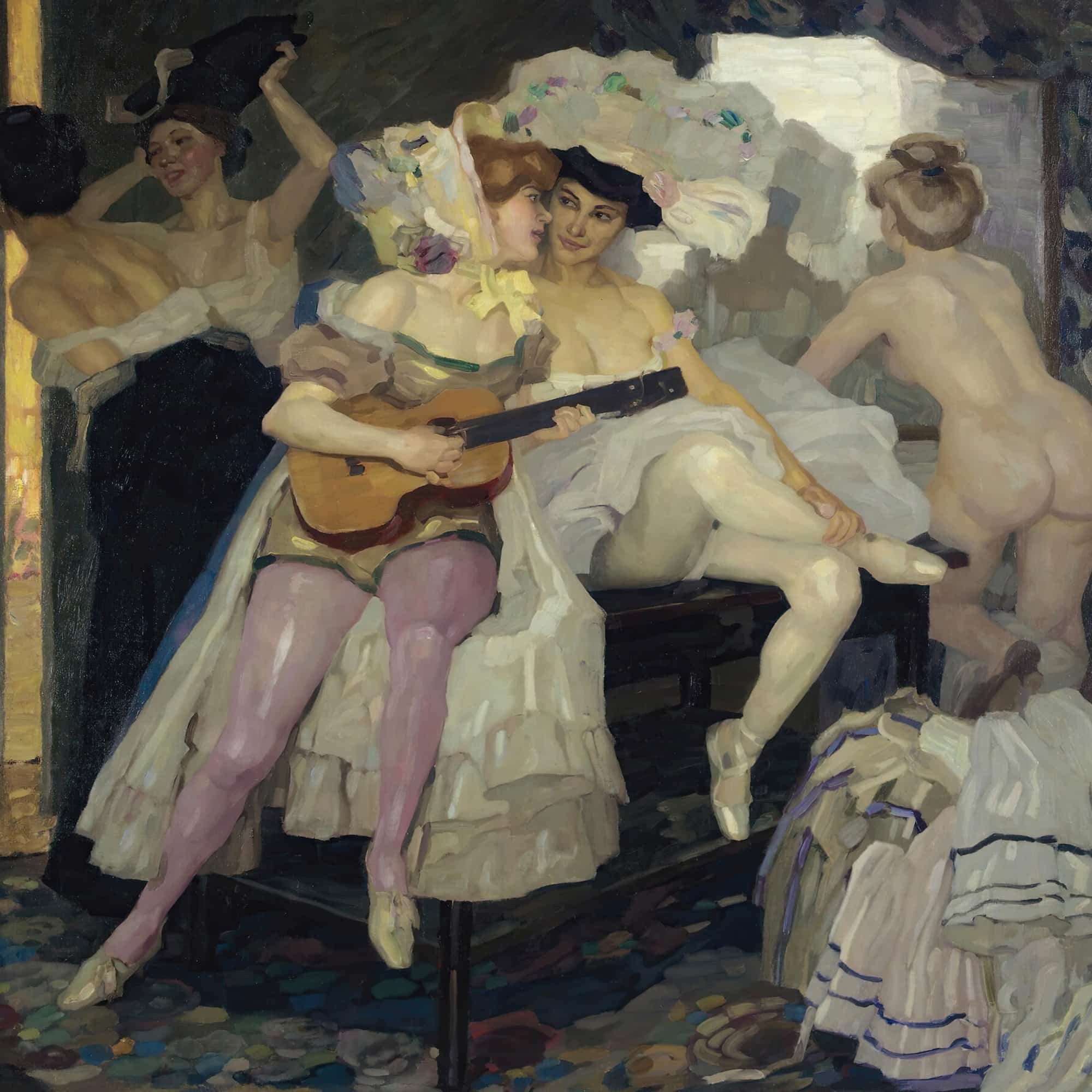 Hinter Den Kulissen Behind The Scenes by Leo Putz - Image 4