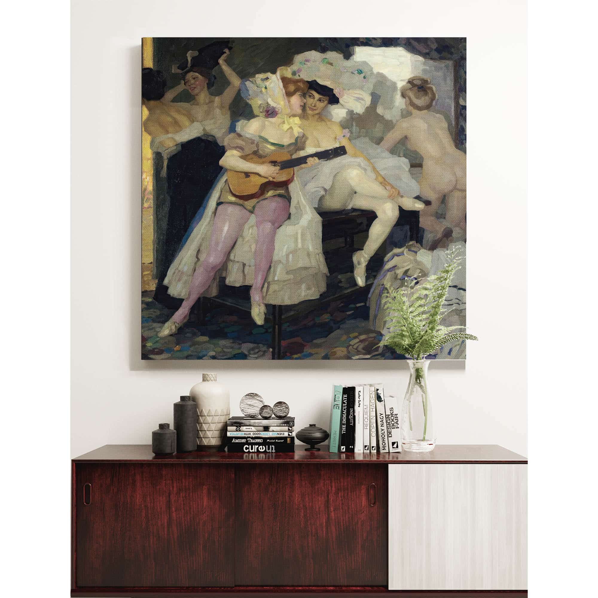 Hinter Den Kulissen Behind The Scenes by Leo Putz - Image 5