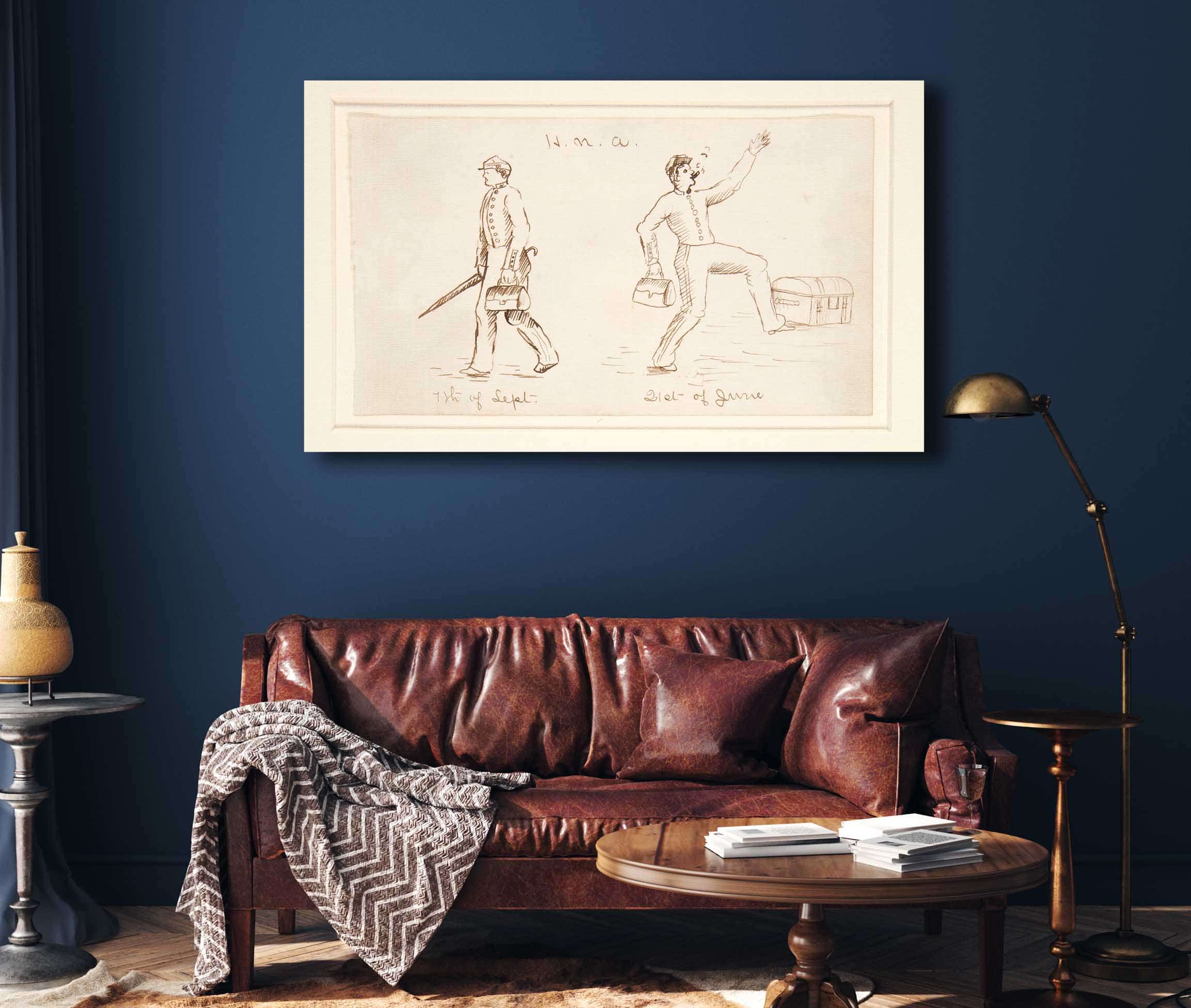 Hn Academy by Frederic Remington - Image 4