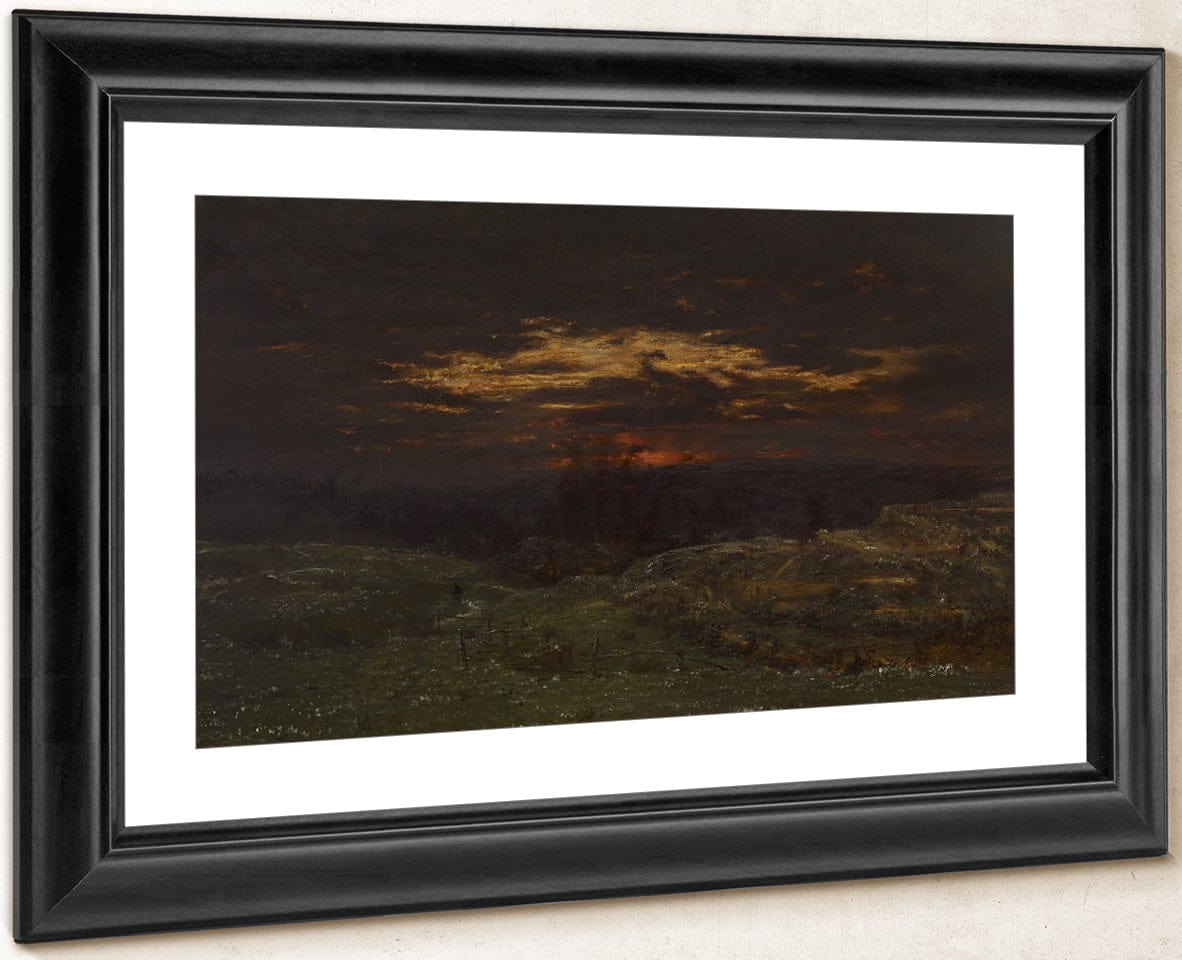 Hoarfrost 1845 By Theodore Rousseau - Image 4