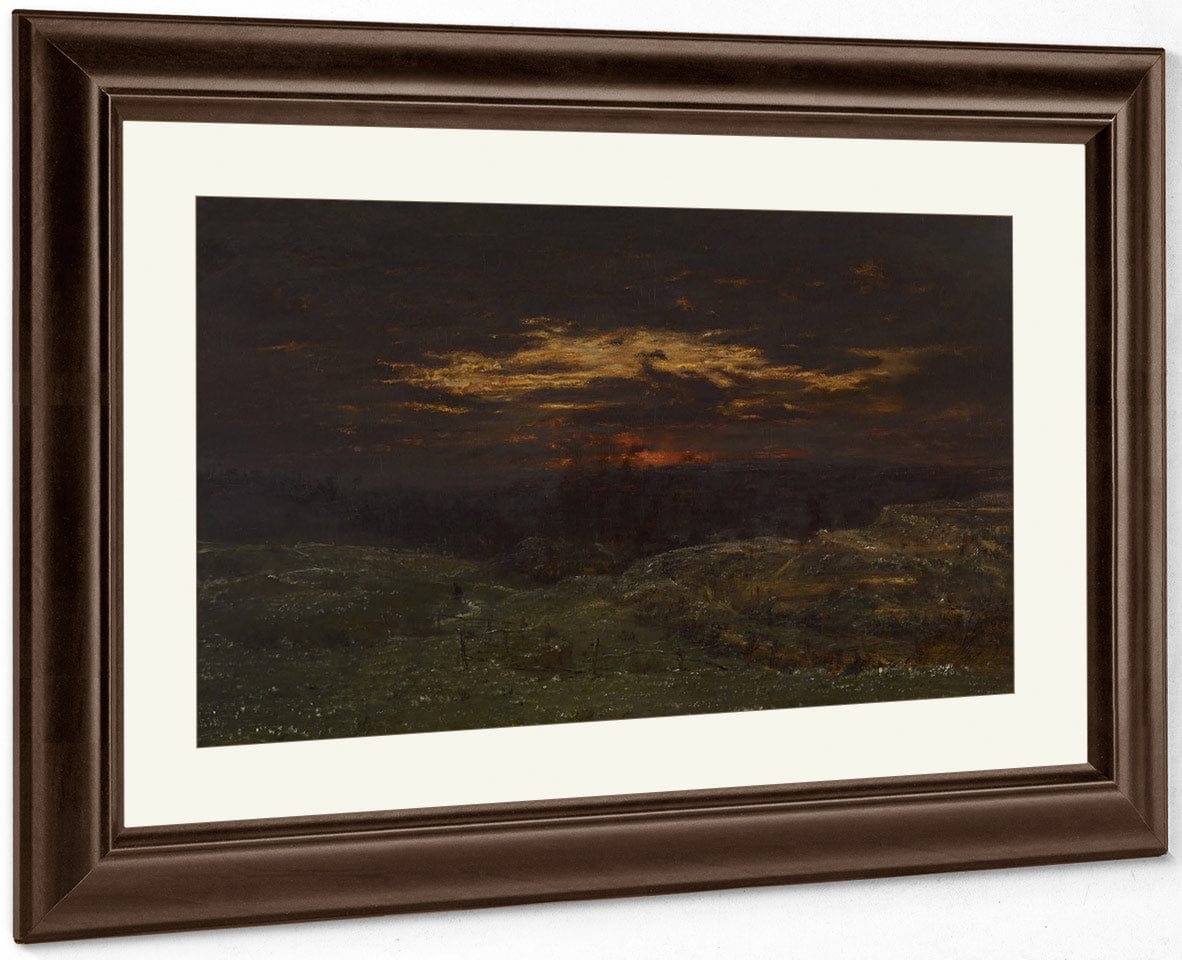 Hoarfrost 1845 By Theodore Rousseau - Image 5