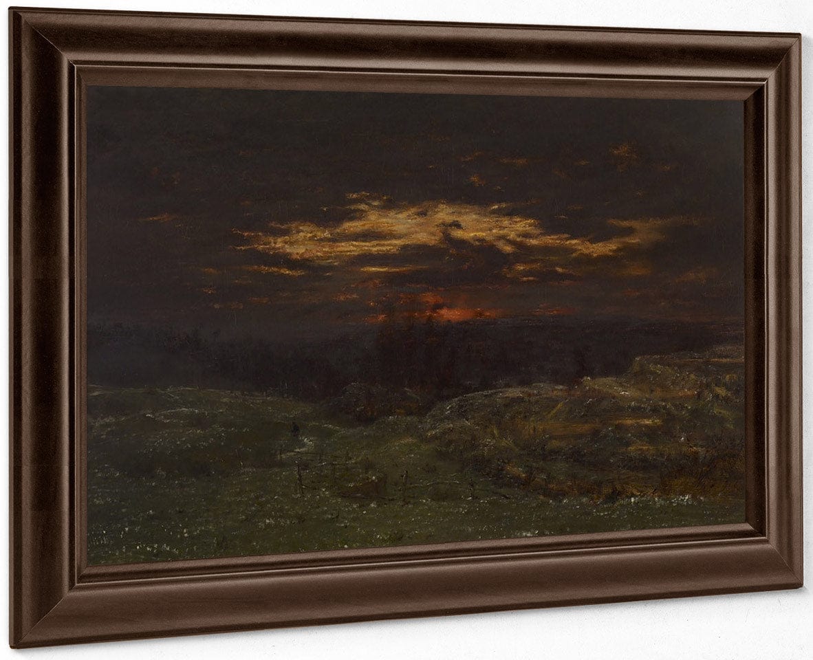 Hoarfrost 1845 By Theodore Rousseau - Image 6