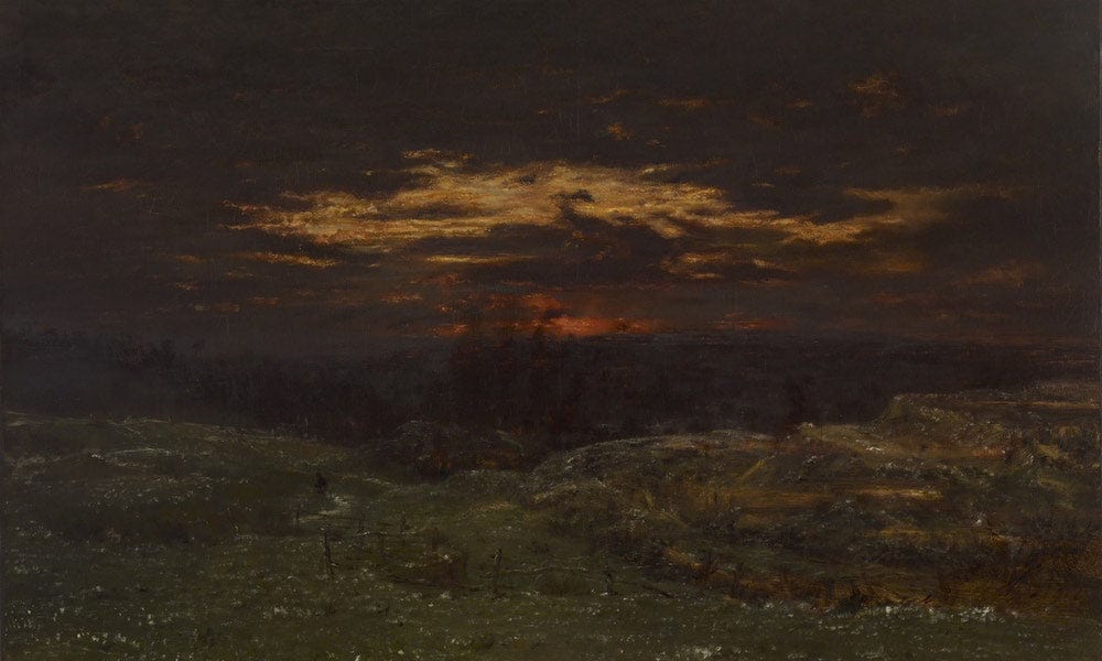 Hoarfrost 1845 By Theodore Rousseau - Image 7