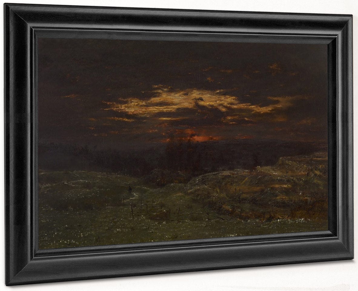 Hoarfrost 1845 By Theodore Rousseau - Image 8