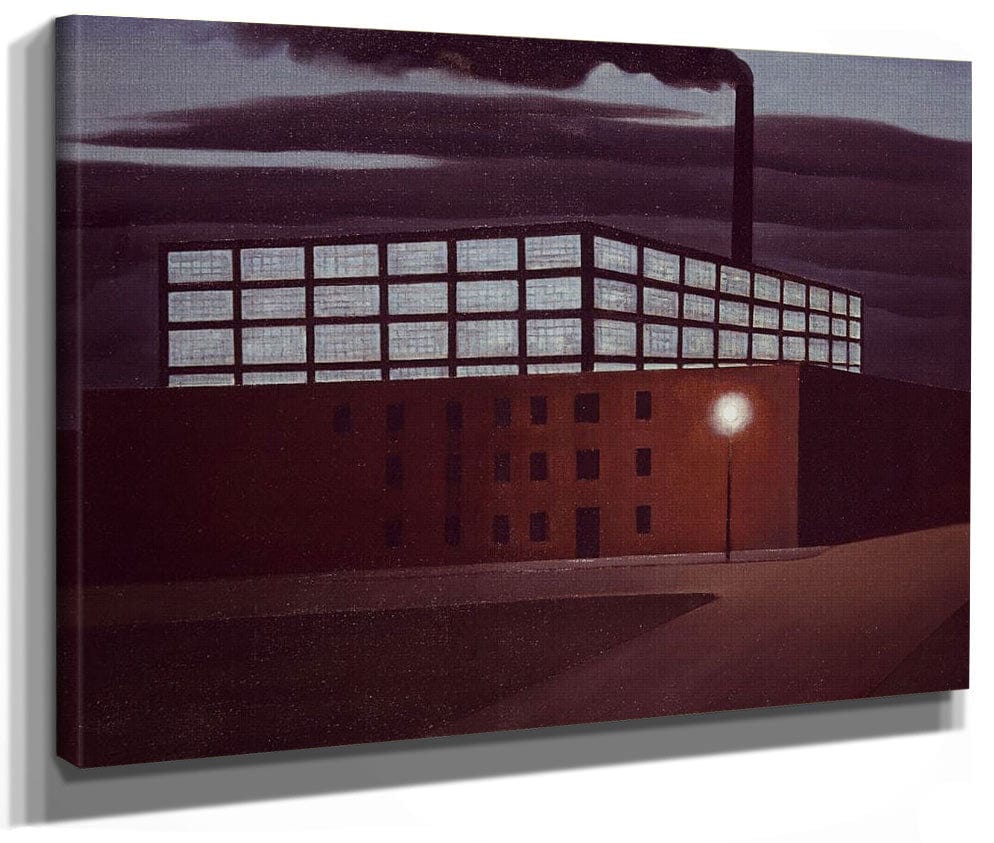 Hoboken Factory By George Ault