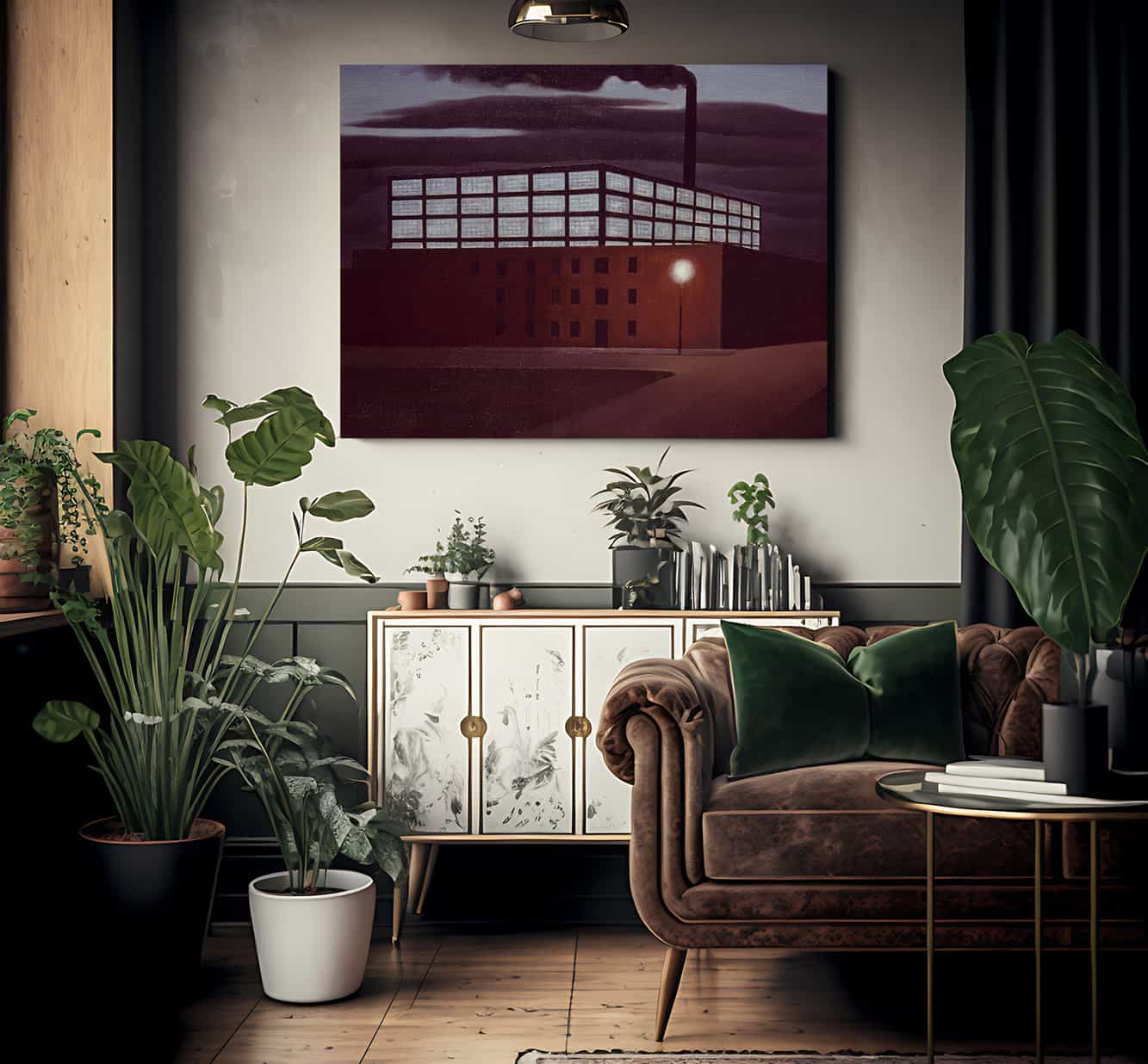 Hoboken Factory By George Ault - Image 2
