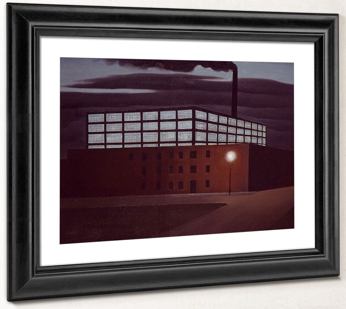 Hoboken Factory By George Ault - Image 4