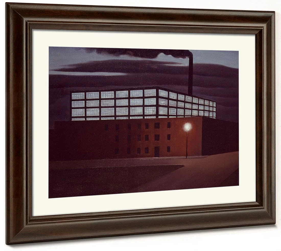 Hoboken Factory By George Ault - Image 5