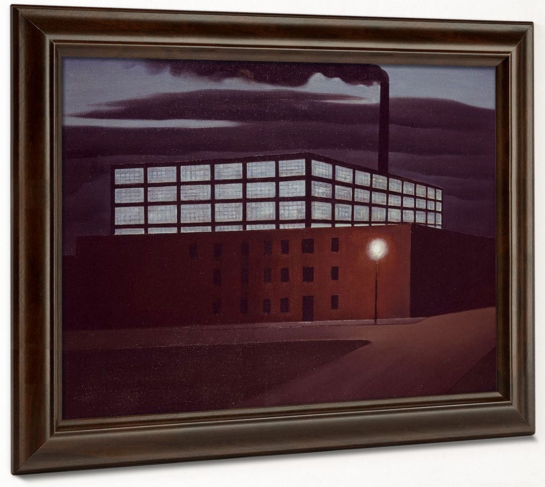 Hoboken Factory By George Ault - Image 6