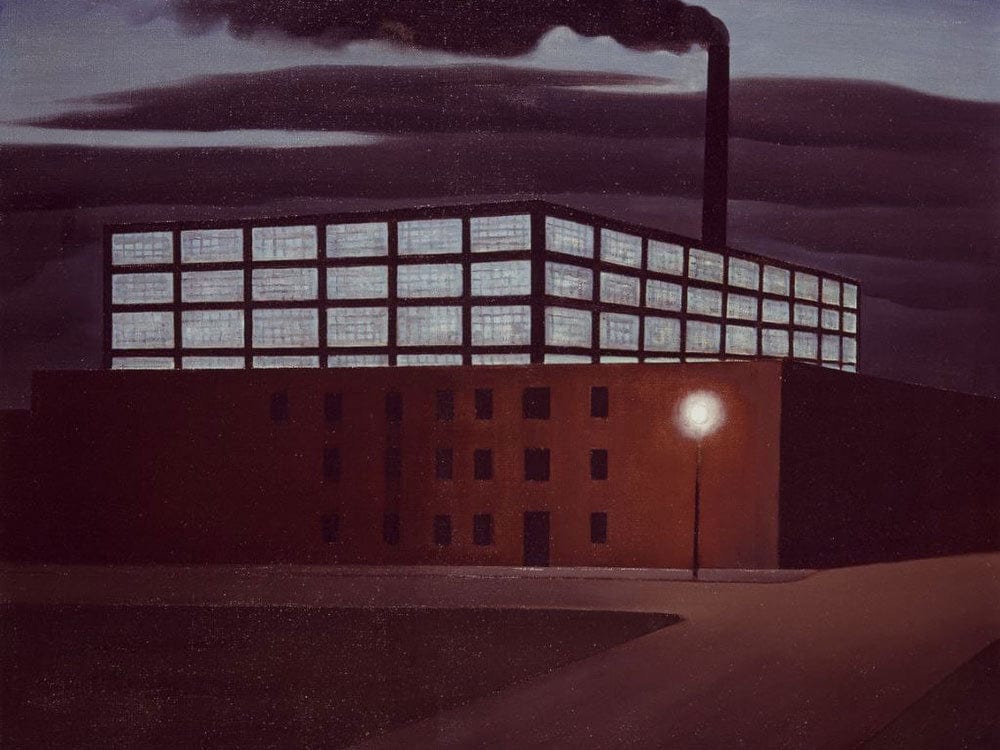 Hoboken Factory By George Ault - Image 7