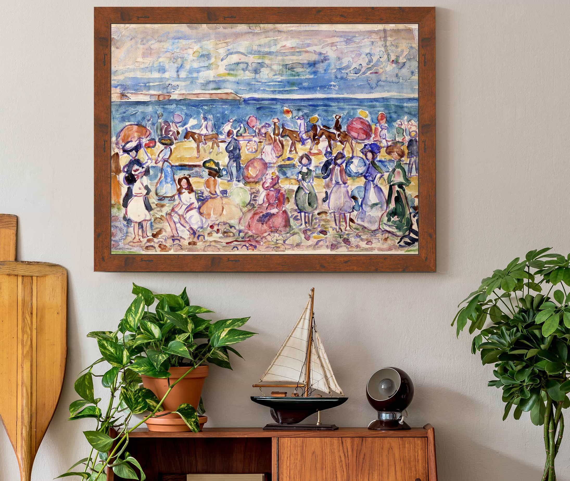 Holiday In New England by Maurice Prendergast - Image 3
