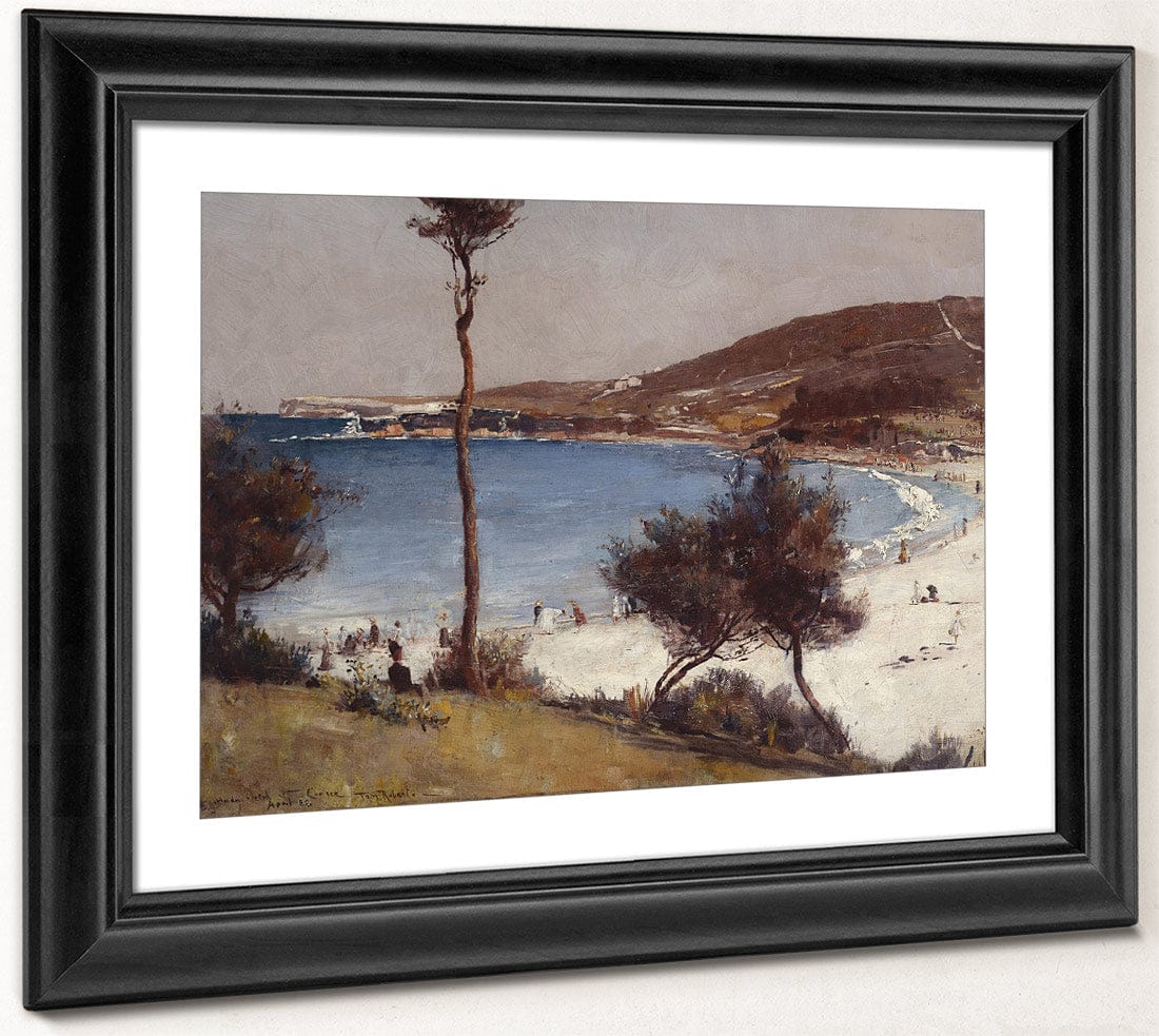 Holiday Sketch At Coogee By Tom Roberts - Image 4