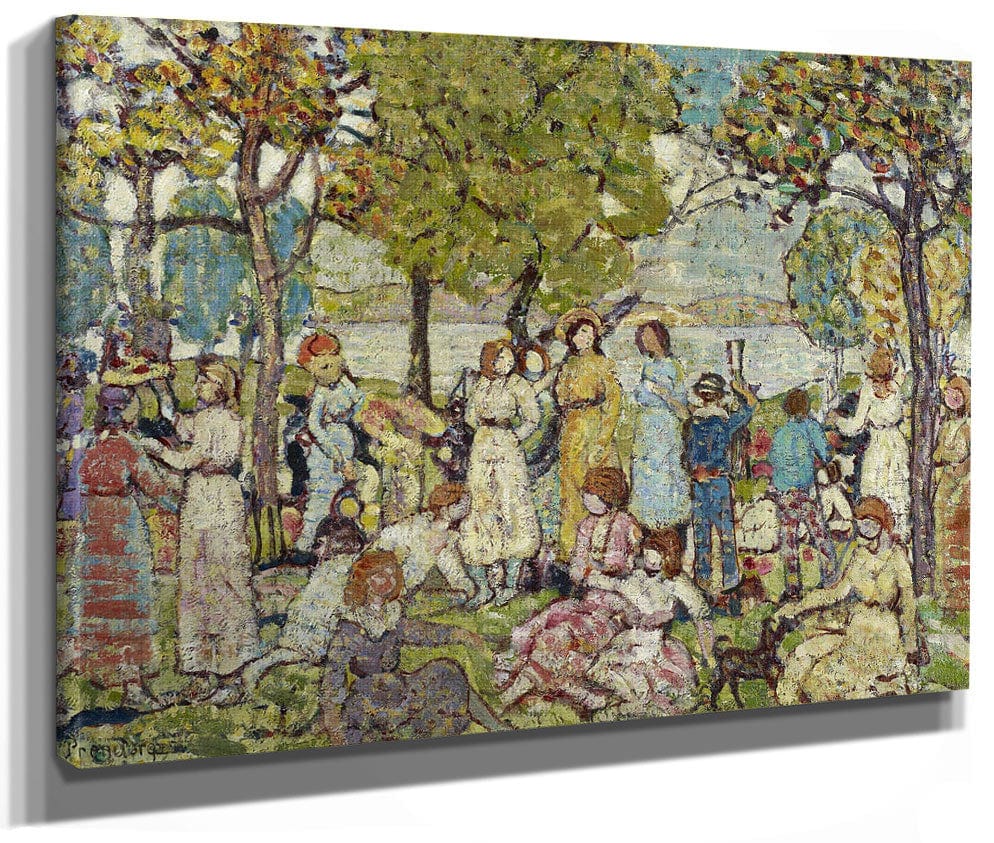 Holidays By Maurice Brazil Prendergast
