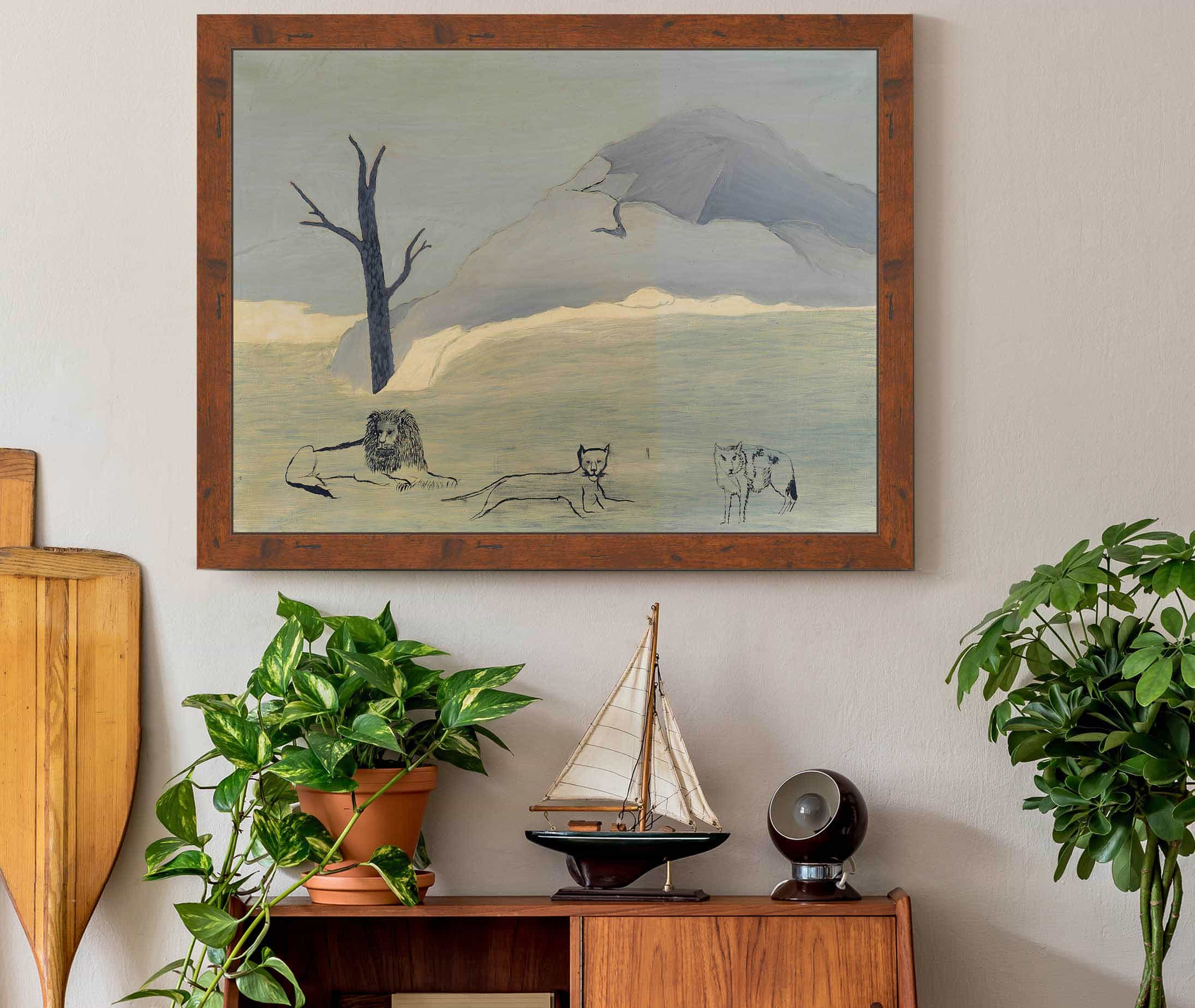 Holy Mountain Iv by Horace Pippin - Image 3