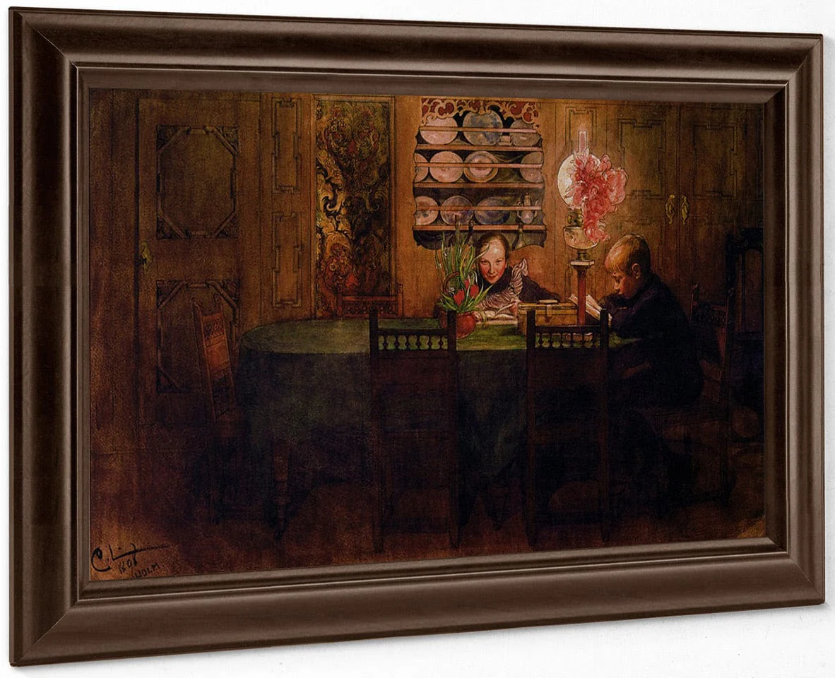 Homework By Carl Larsson - Image 6