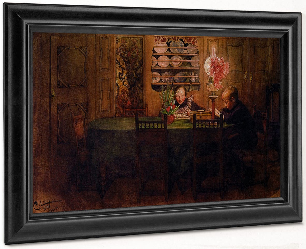Homework By Carl Larsson - Image 8