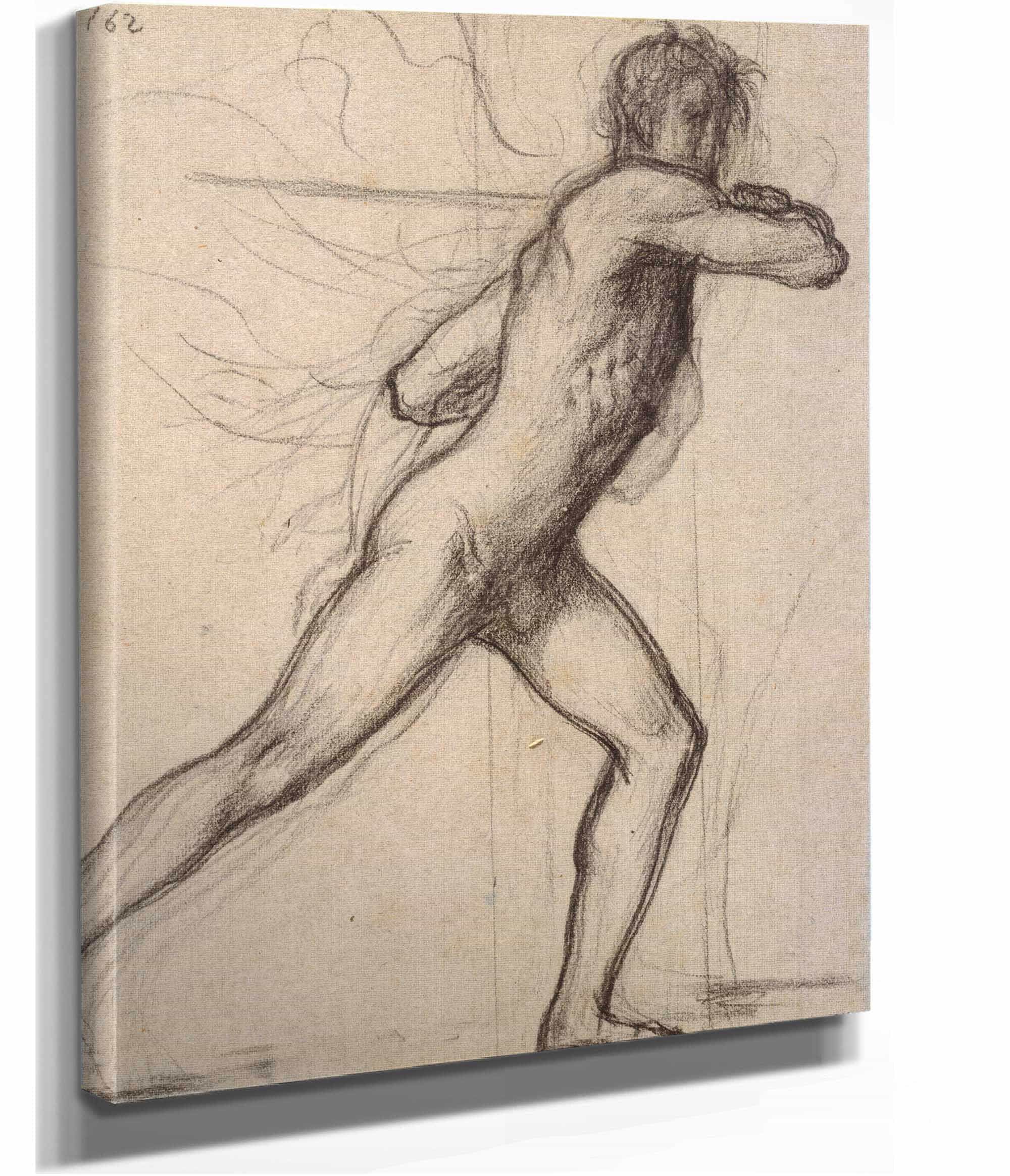 Homme Brandissant Un Sabre by Pierre Puvis De Chavannes - Image 2