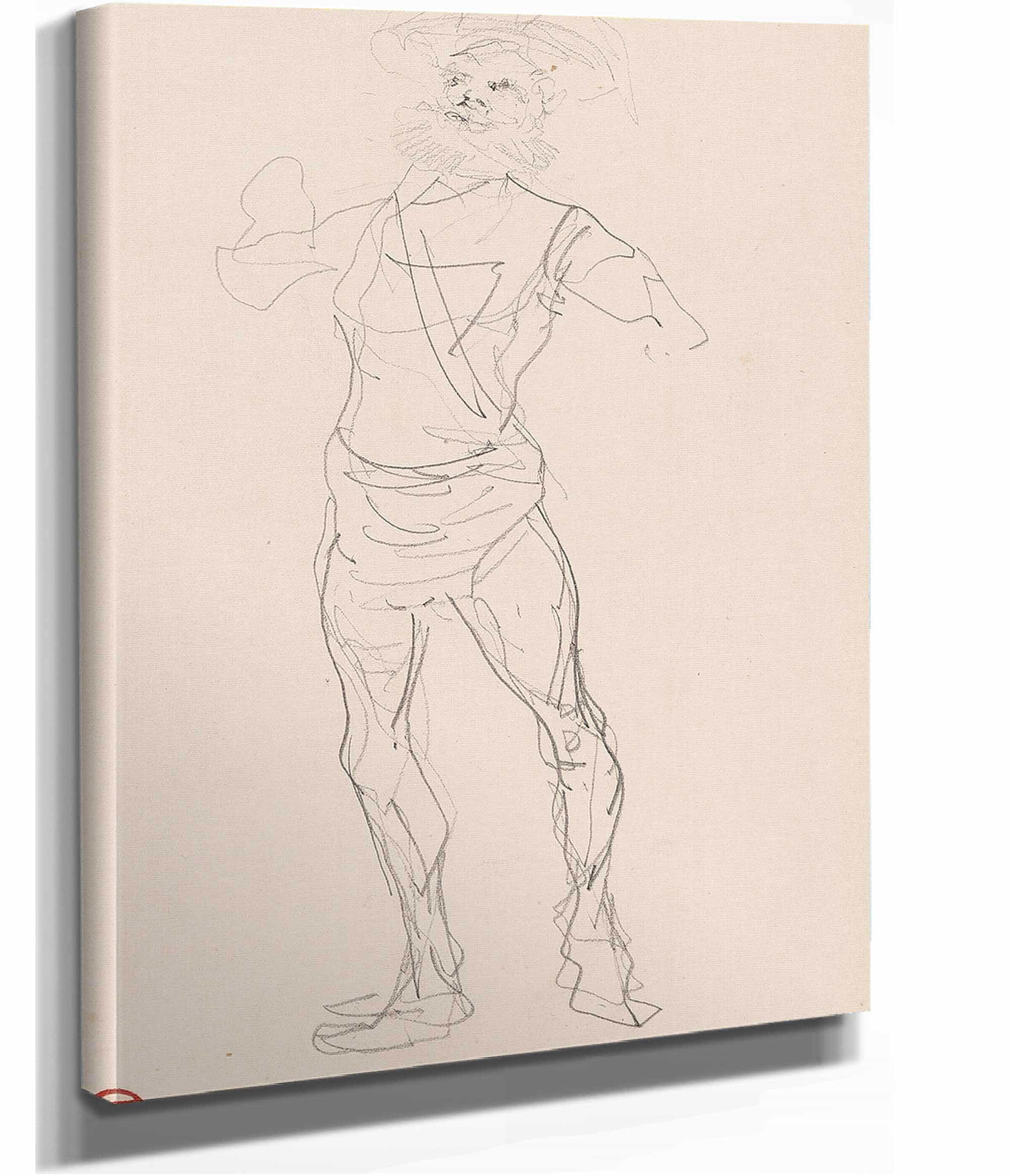 Homme Debout by Henri De Toulouse Lautrec - Image 2