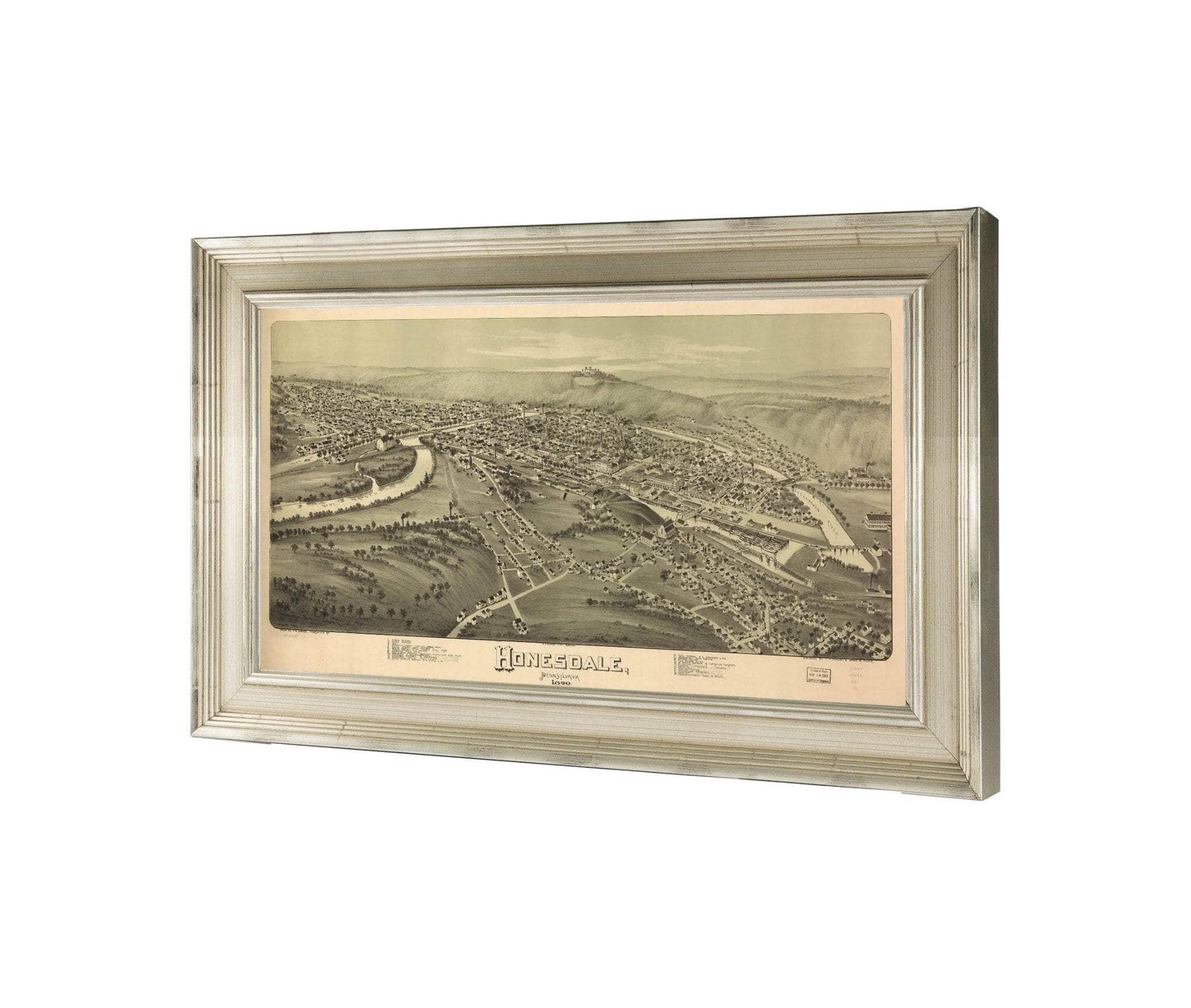 Honesdale Pennsylvania 1890 State Of Pennsylvania - Image 4