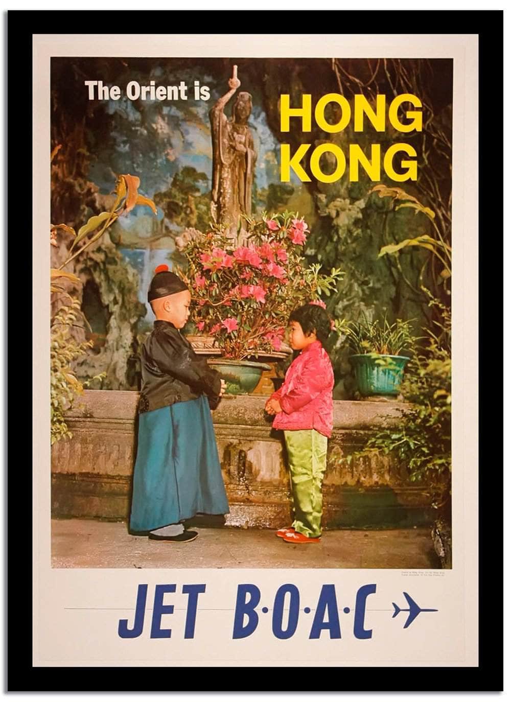 Hong Kong Vintage Poster - Image 2