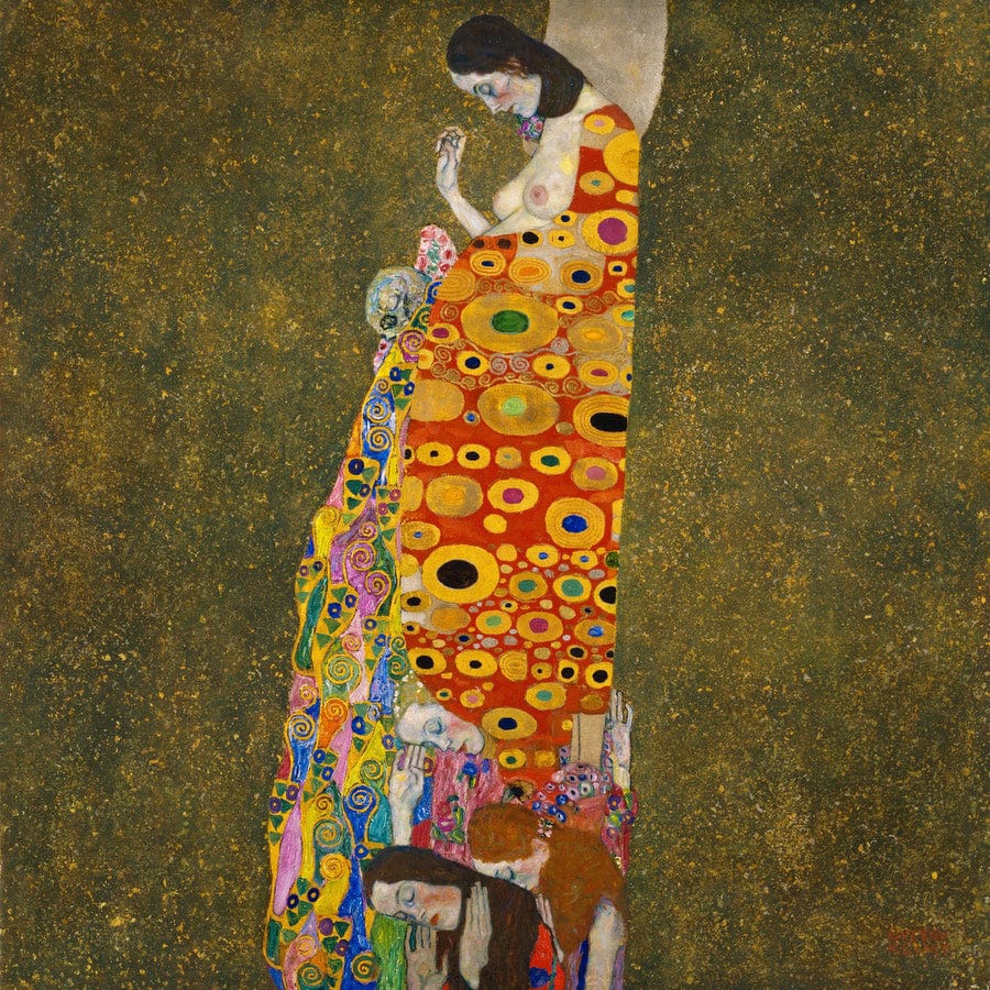Hope 2 1907 1908 Museum Of Modern Art New York 1 By Gustav Klimt - Image 5