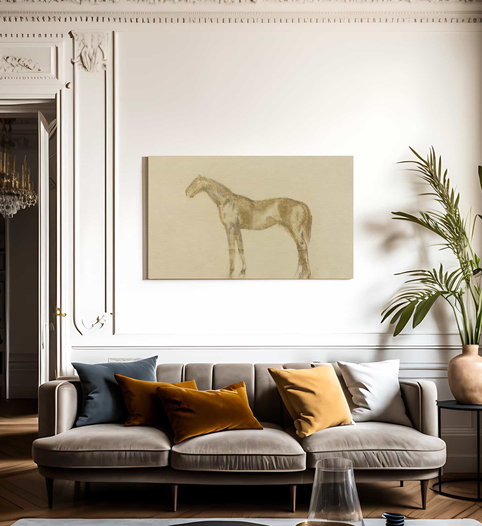 Horse 2 By Edgar Degas - Image 3