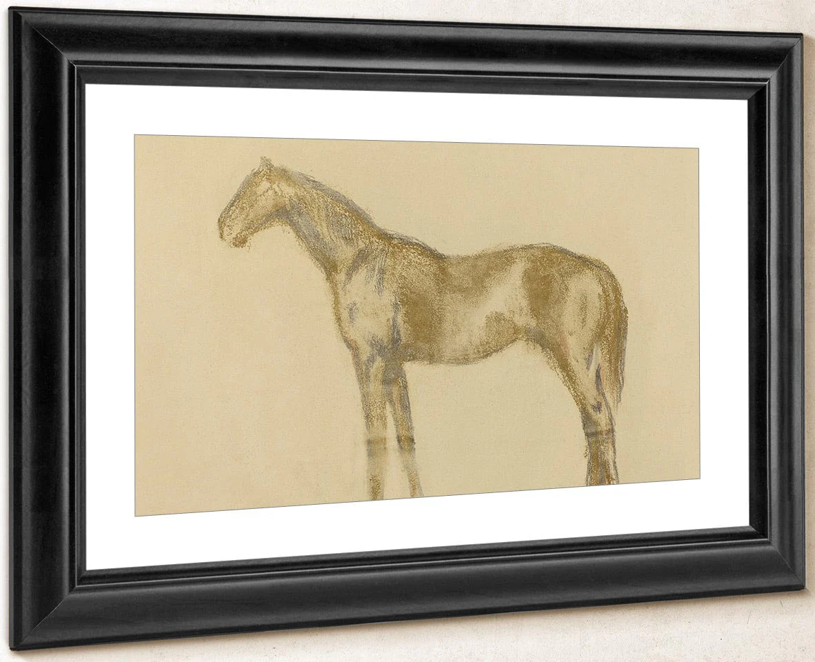Horse 2 By Edgar Degas - Image 4