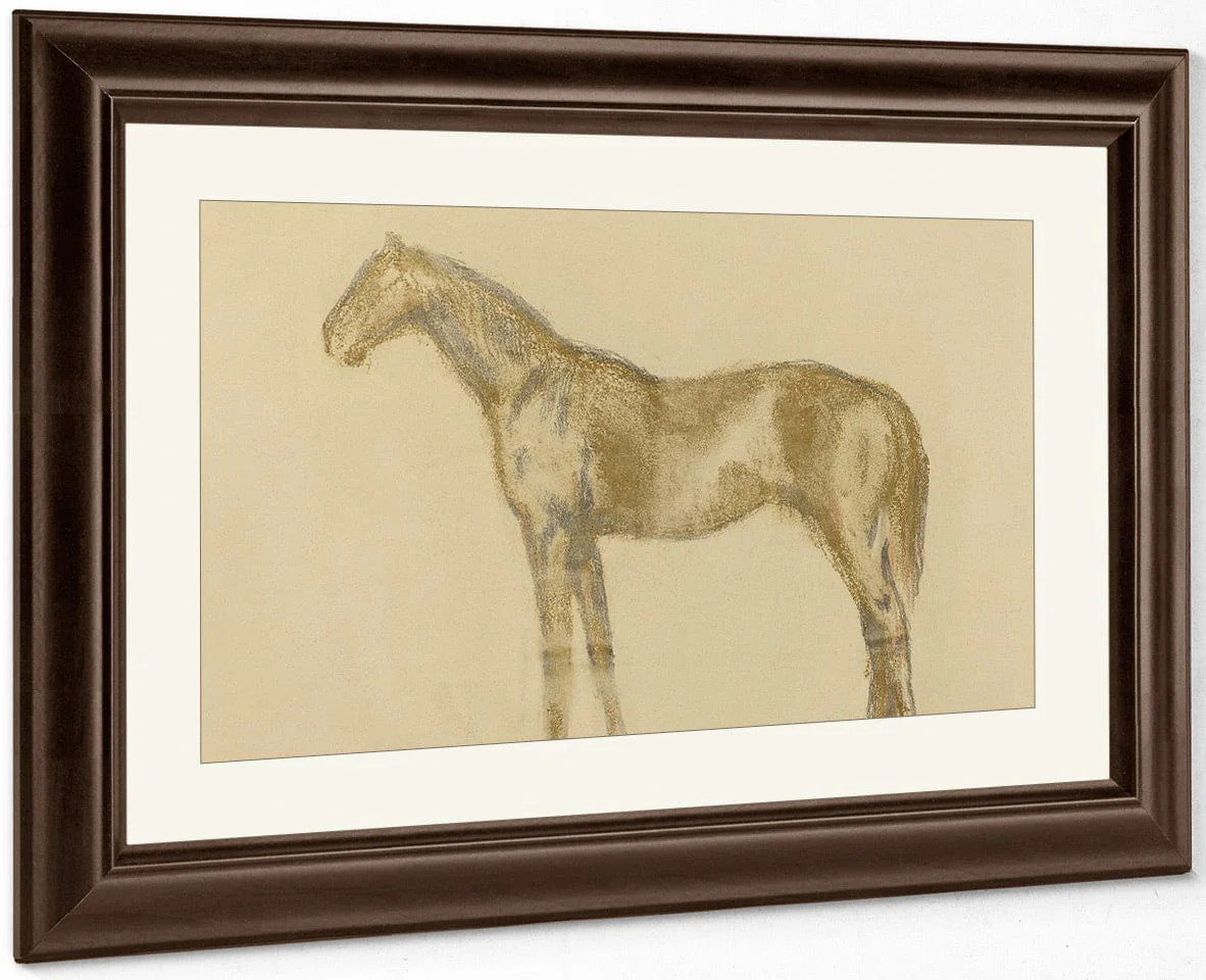 Horse 2 By Edgar Degas - Image 5