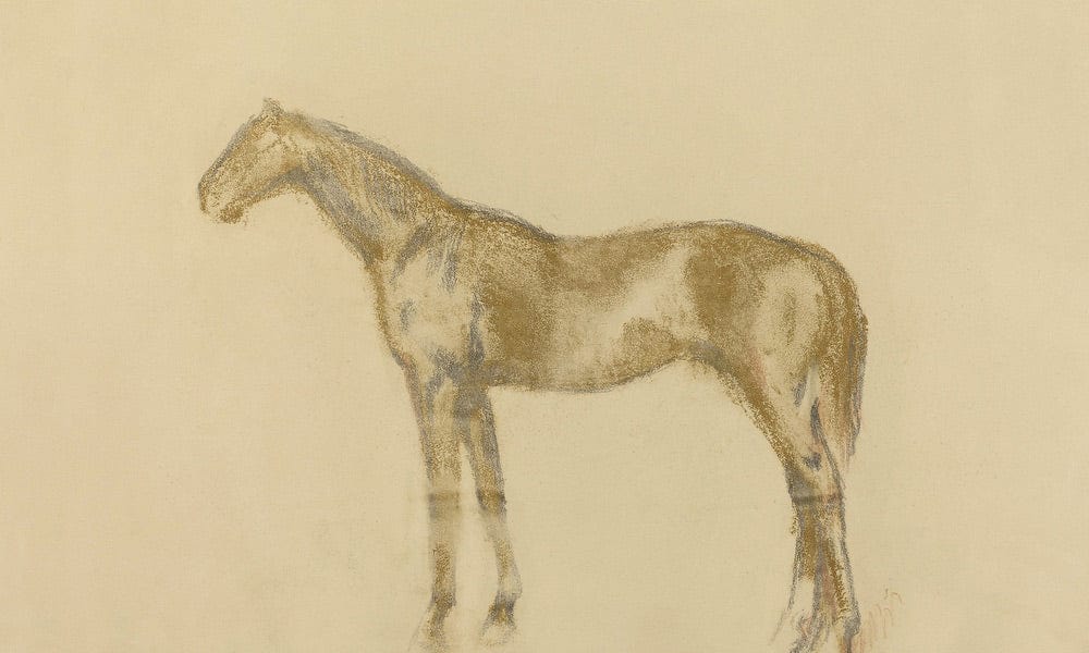 Horse 2 By Edgar Degas - Image 7