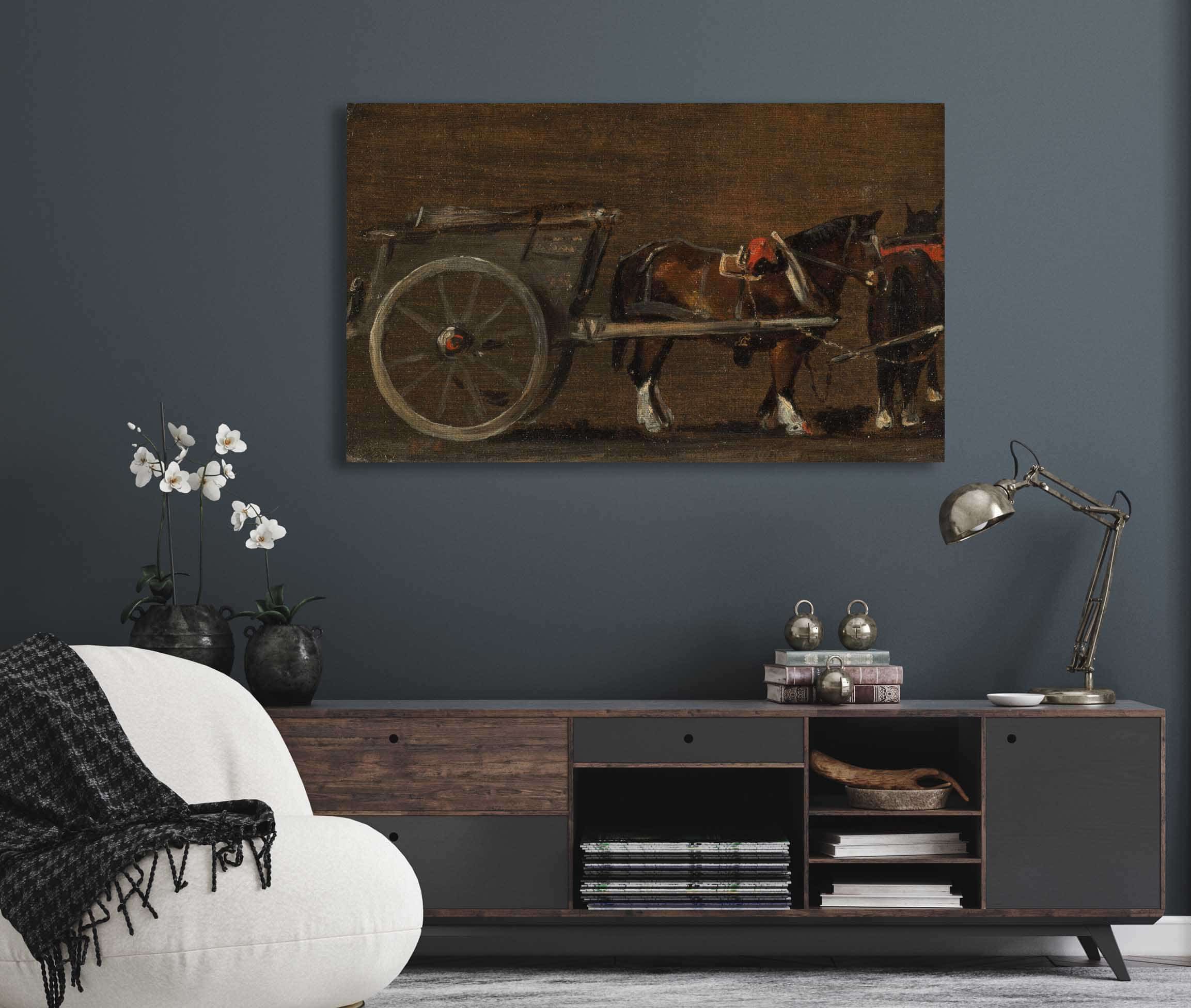 Horse And Cart by John Constable - Image 5