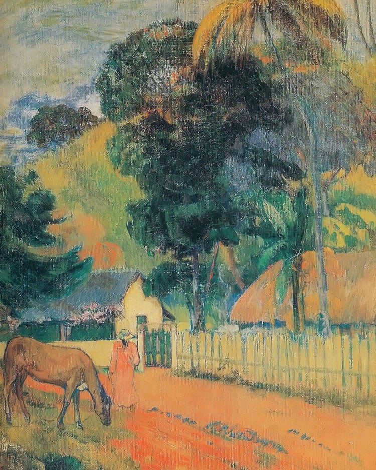 Horse On The Road By Paul Gauguin - Image 6