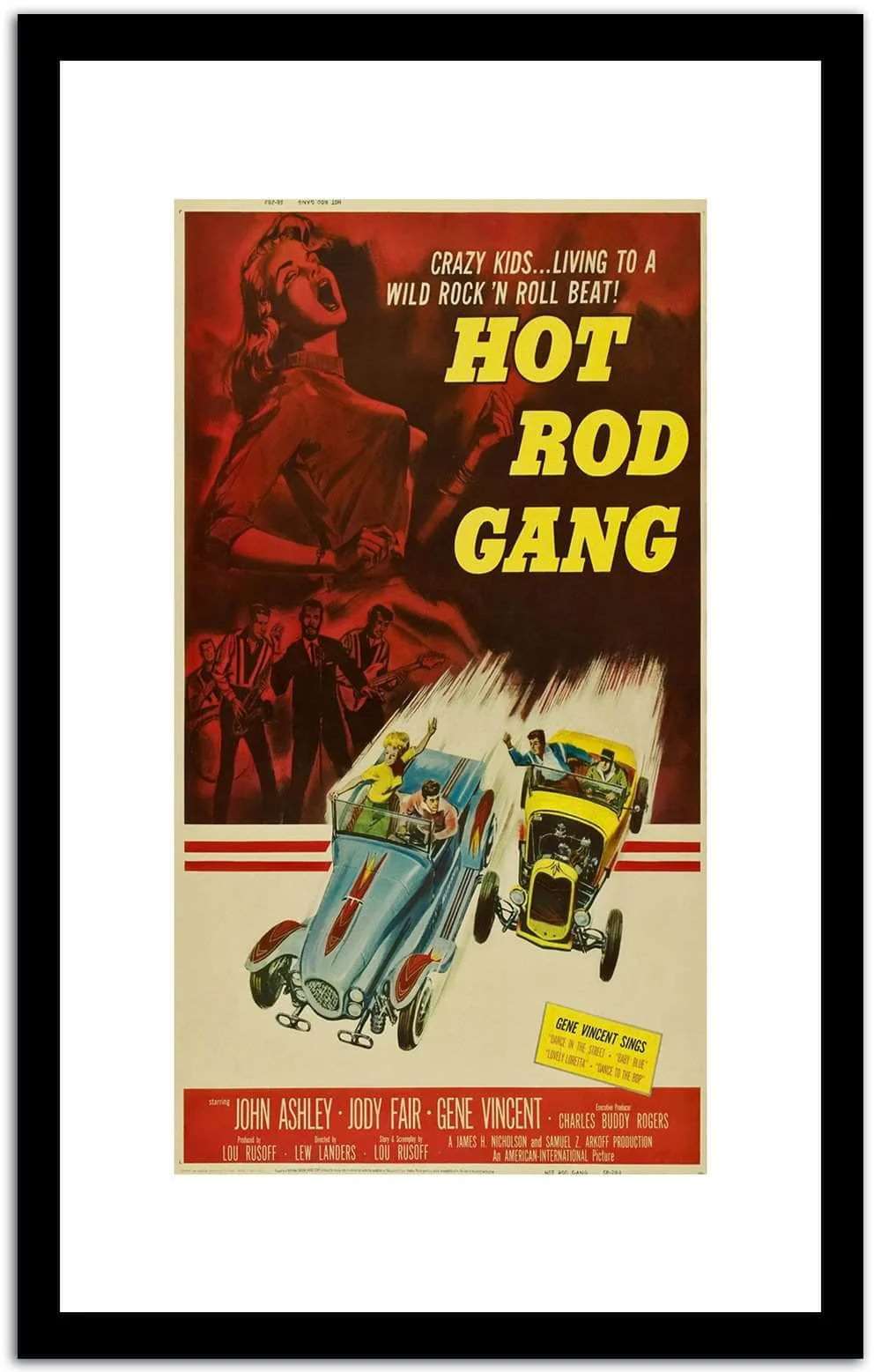 Hot Rod Gang Vintage Poster