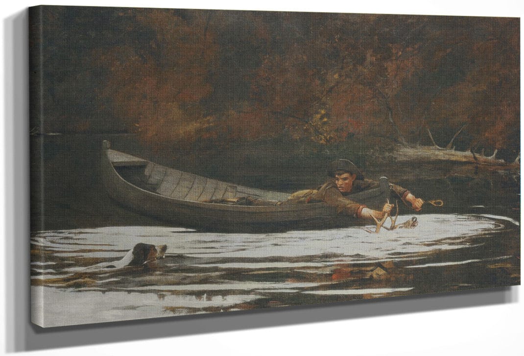 Hound And Hunter By Winslow Homer