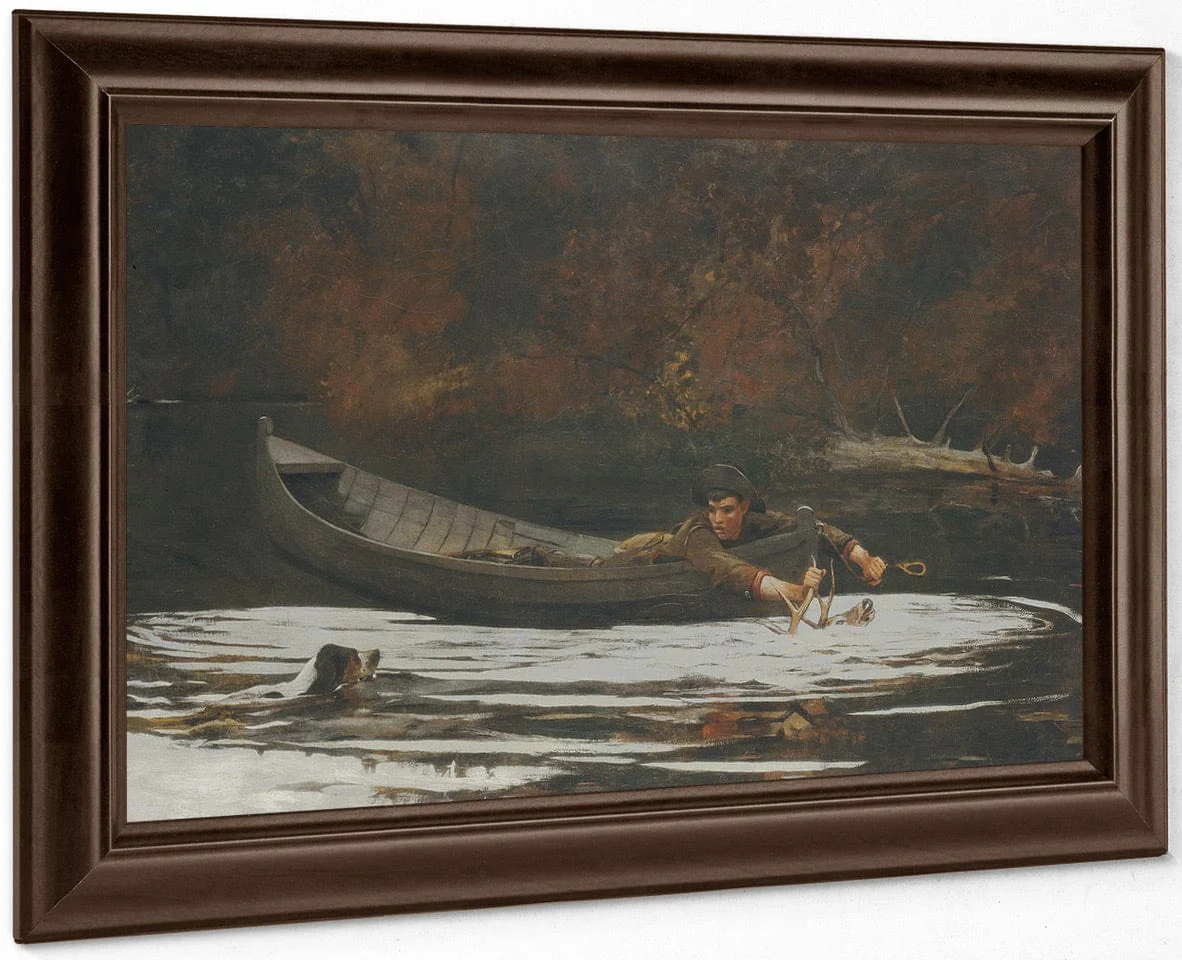 Hound And Hunter By Winslow Homer - Image 6