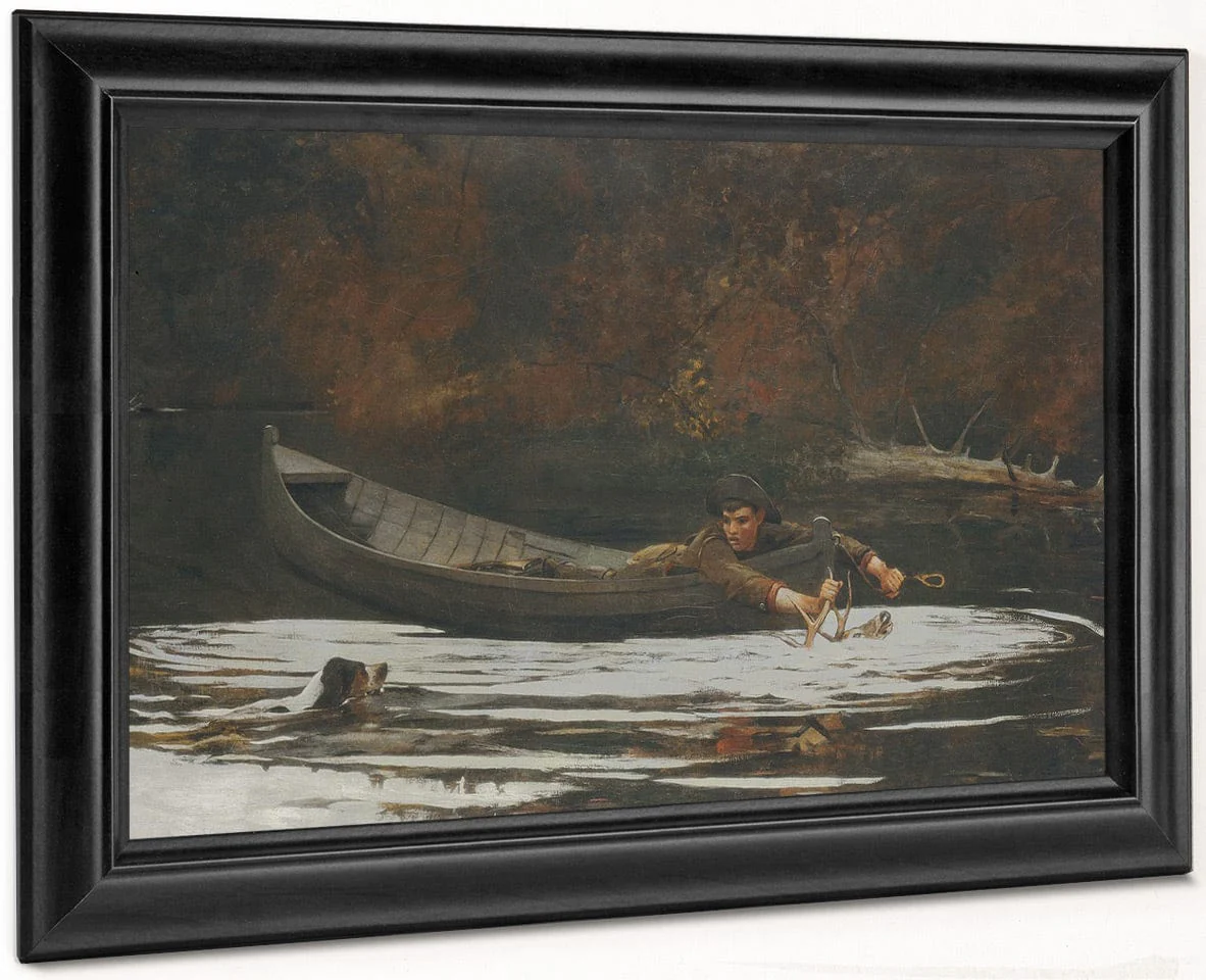 Hound And Hunter By Winslow Homer - Image 8