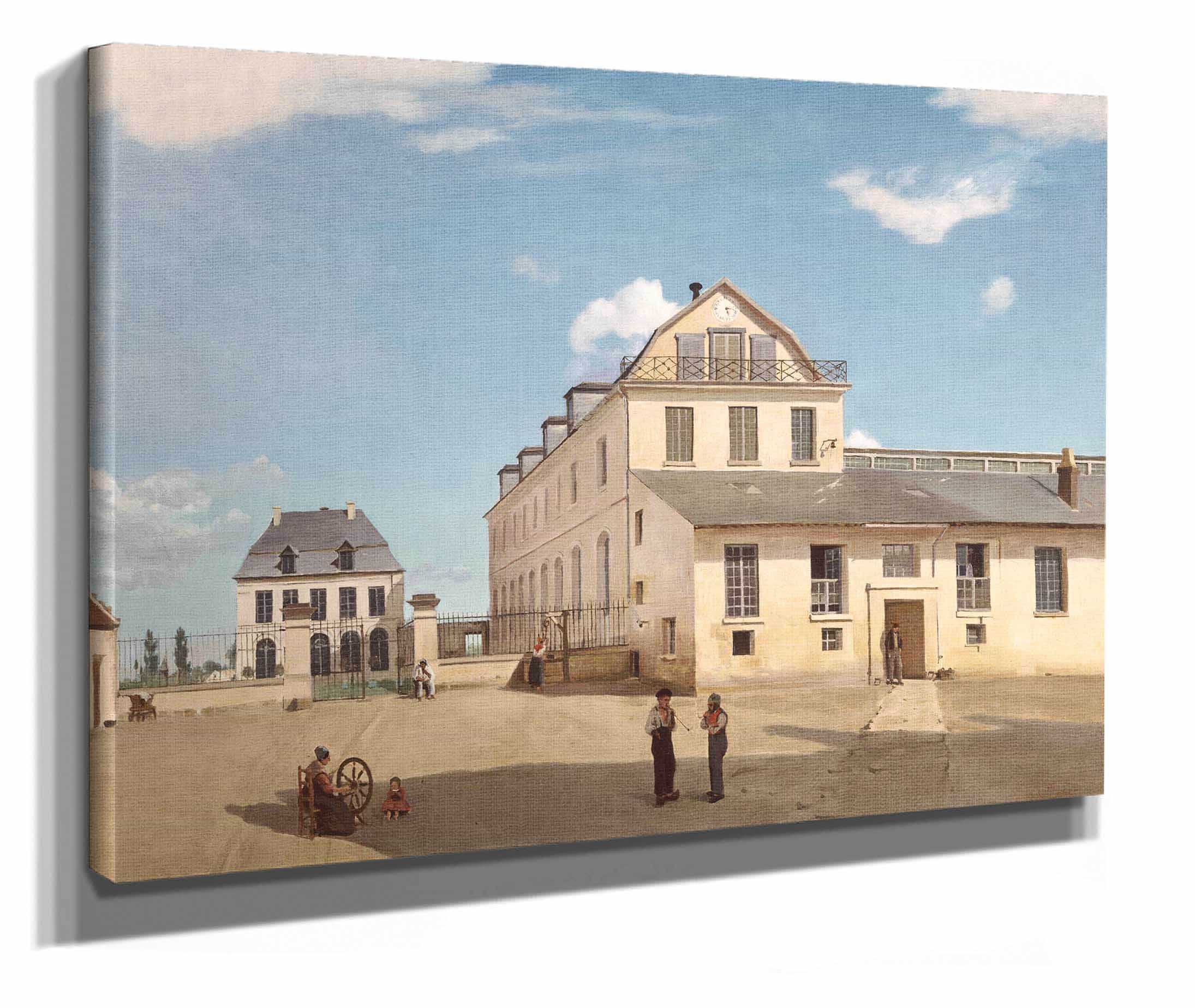 House And Factory Of Monsieur Henry by Jean Baptiste Camille Corot - Image 2
