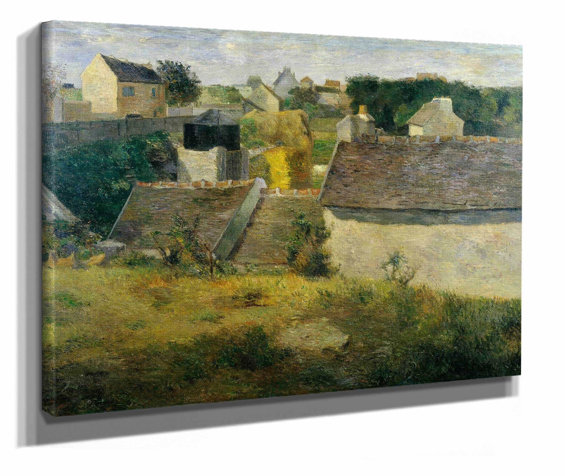 Houses At Vaugirard by Paul Gauguin - Image 2