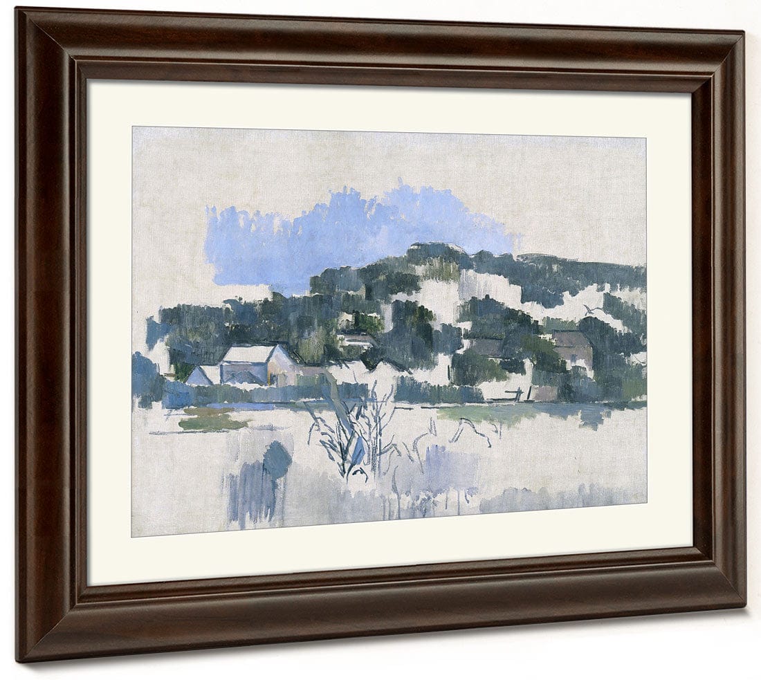 Houses On The Hill By Paul Cezanne - Image 5