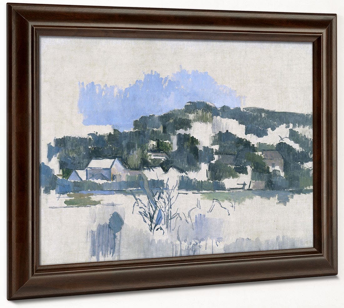 Houses On The Hill By Paul Cezanne - Image 6