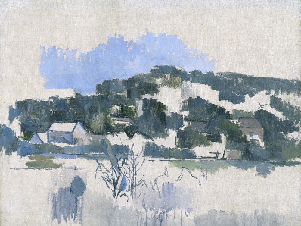 Houses On The Hill By Paul Cezanne - Image 7